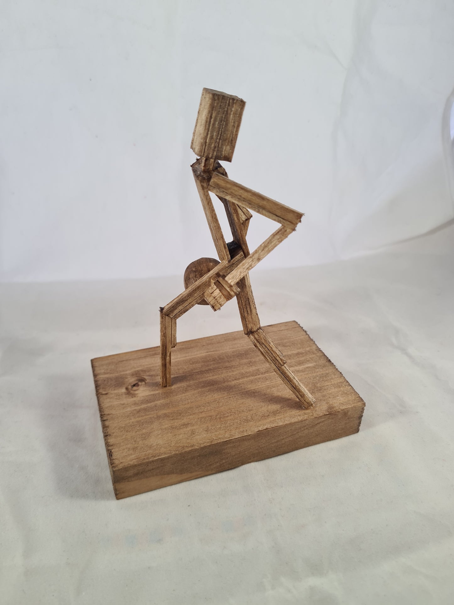 Bowler - Handcrafted Wooden Matchstick Figures - Gifts, Ornaments and Decor By Tiggidy Designs