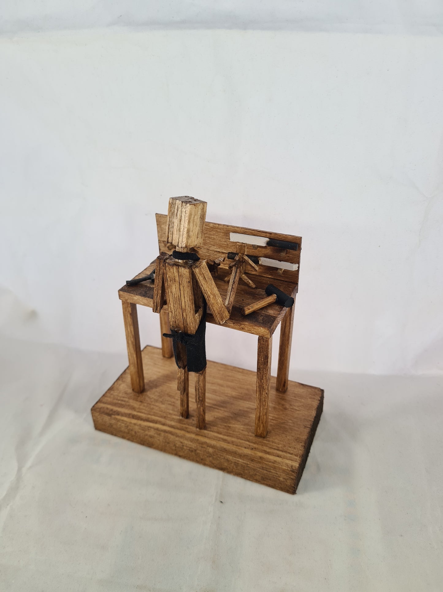 Toy Maker - Handcrafted Wooden Matchstick Figures - Gifts, Ornaments and Decor By Tiggidy Designs