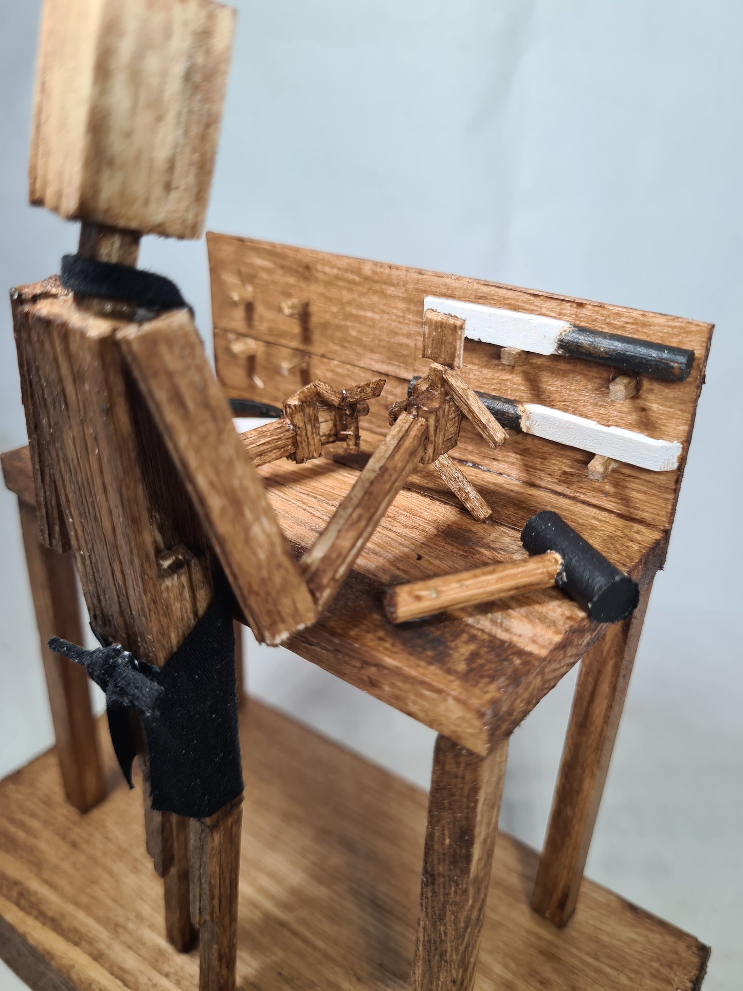 Toy Maker - Handcrafted Wooden Matchstick Figures - Gifts, Ornaments and Decor By Tiggidy Designs