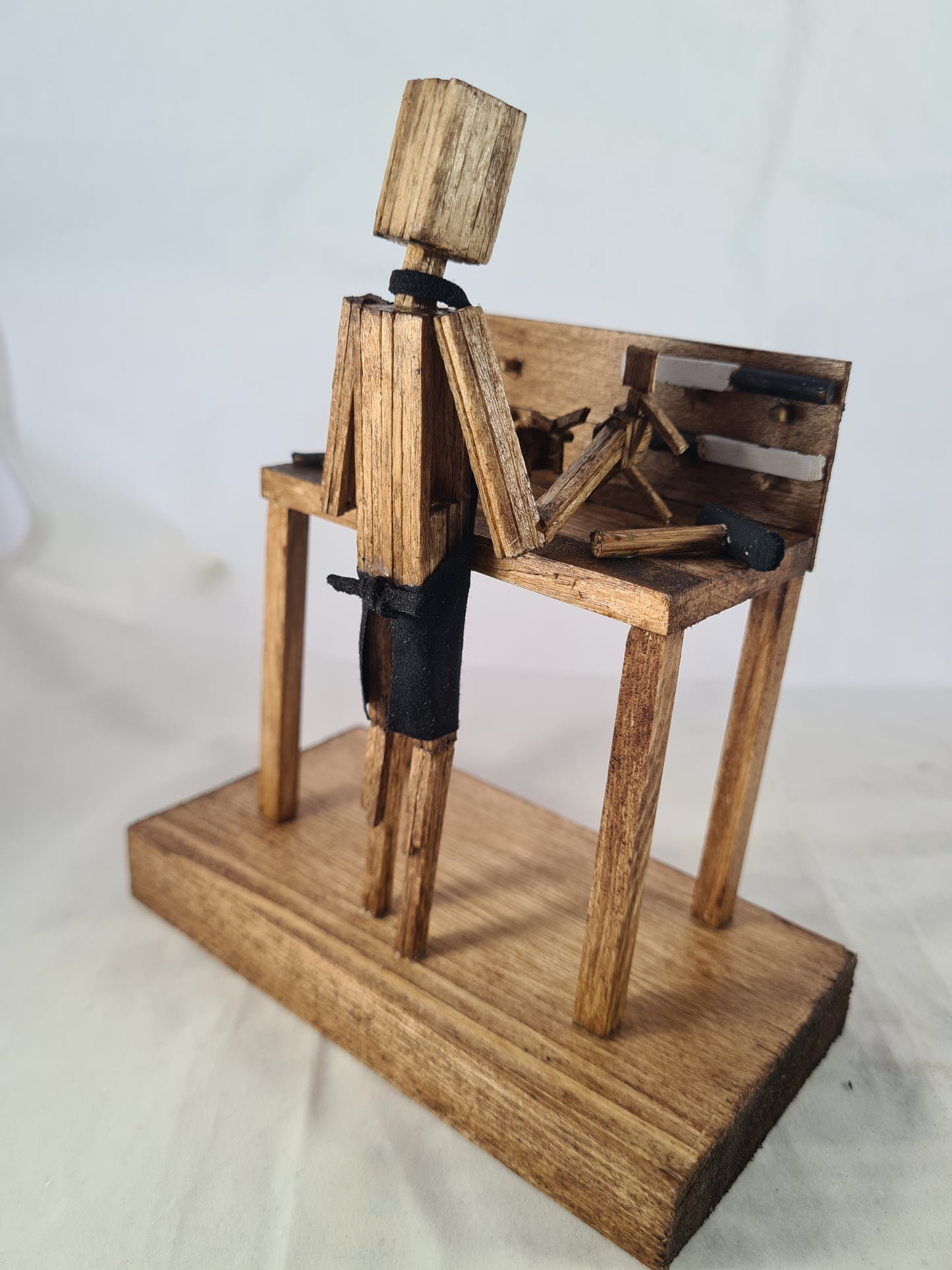 Toy Maker - Handcrafted Wooden Matchstick Figures - Gifts, Ornaments and Decor By Tiggidy Designs