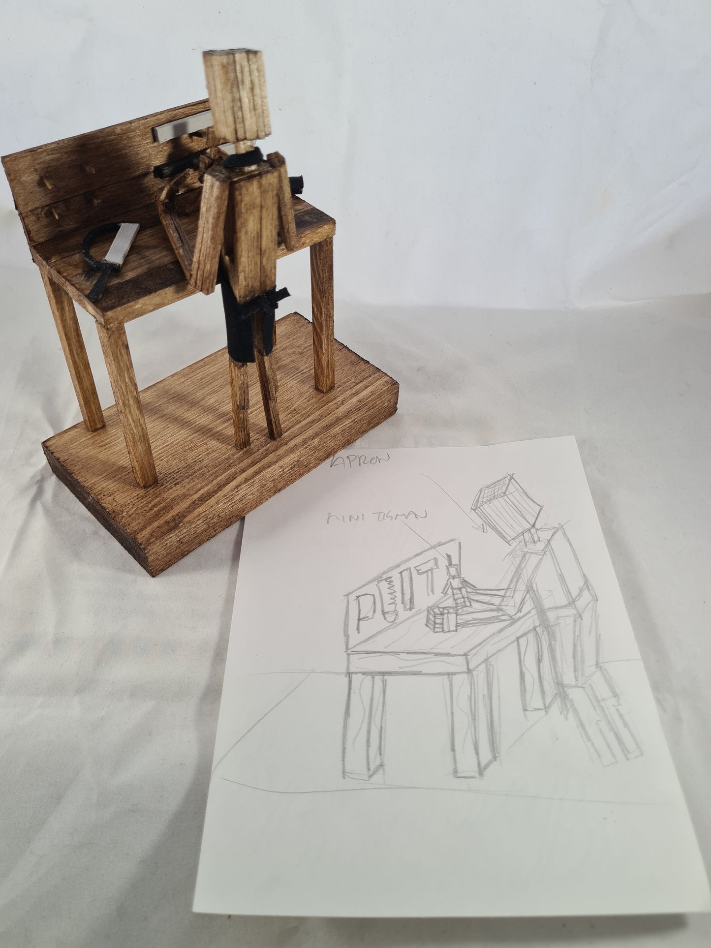 Toy Maker - Handcrafted Wooden Matchstick Figures - Gifts, Ornaments and Decor By Tiggidy Designs