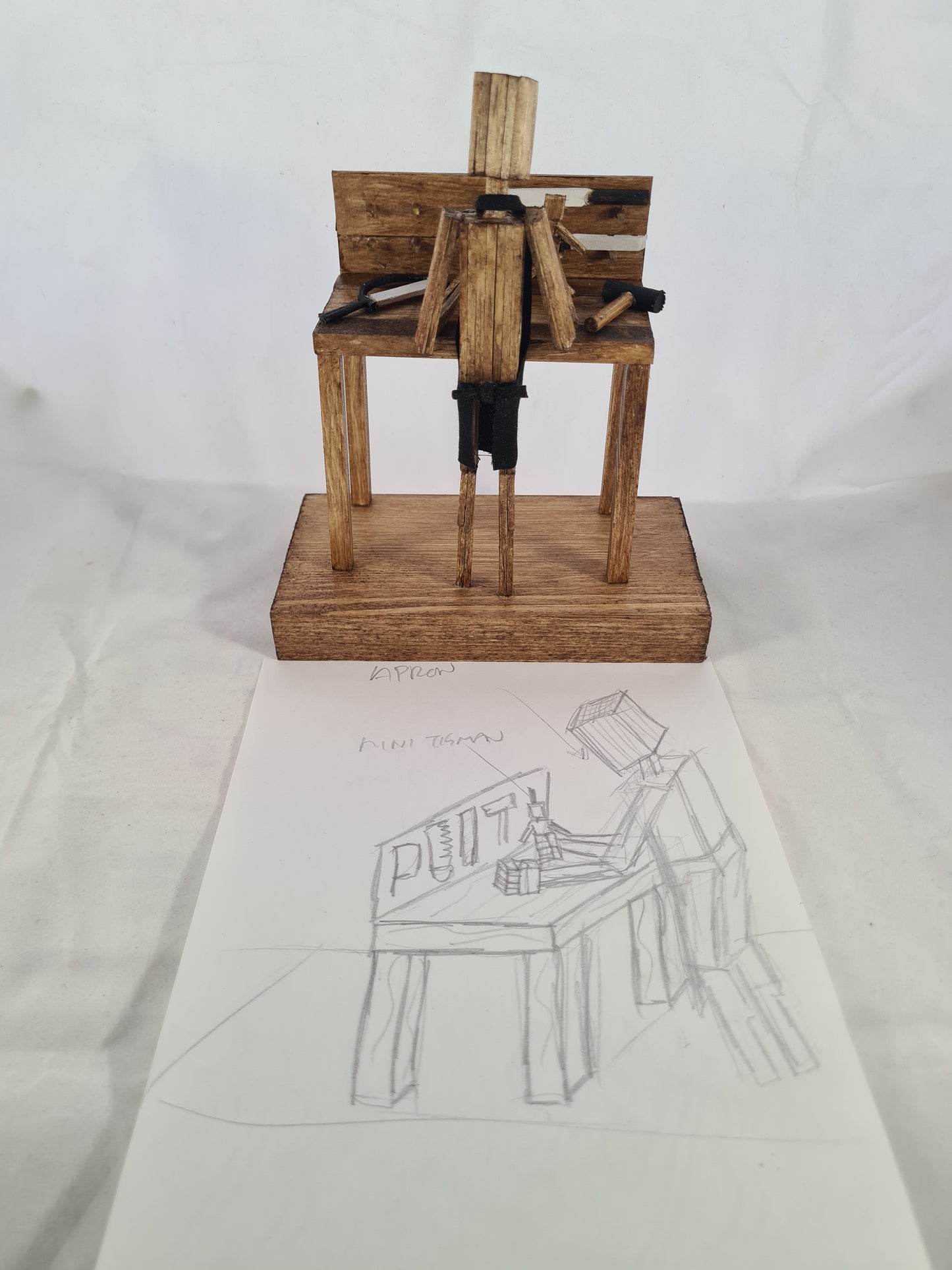 Toy Maker - Handcrafted Wooden Matchstick Figures - Gifts, Ornaments and Decor By Tiggidy Designs
