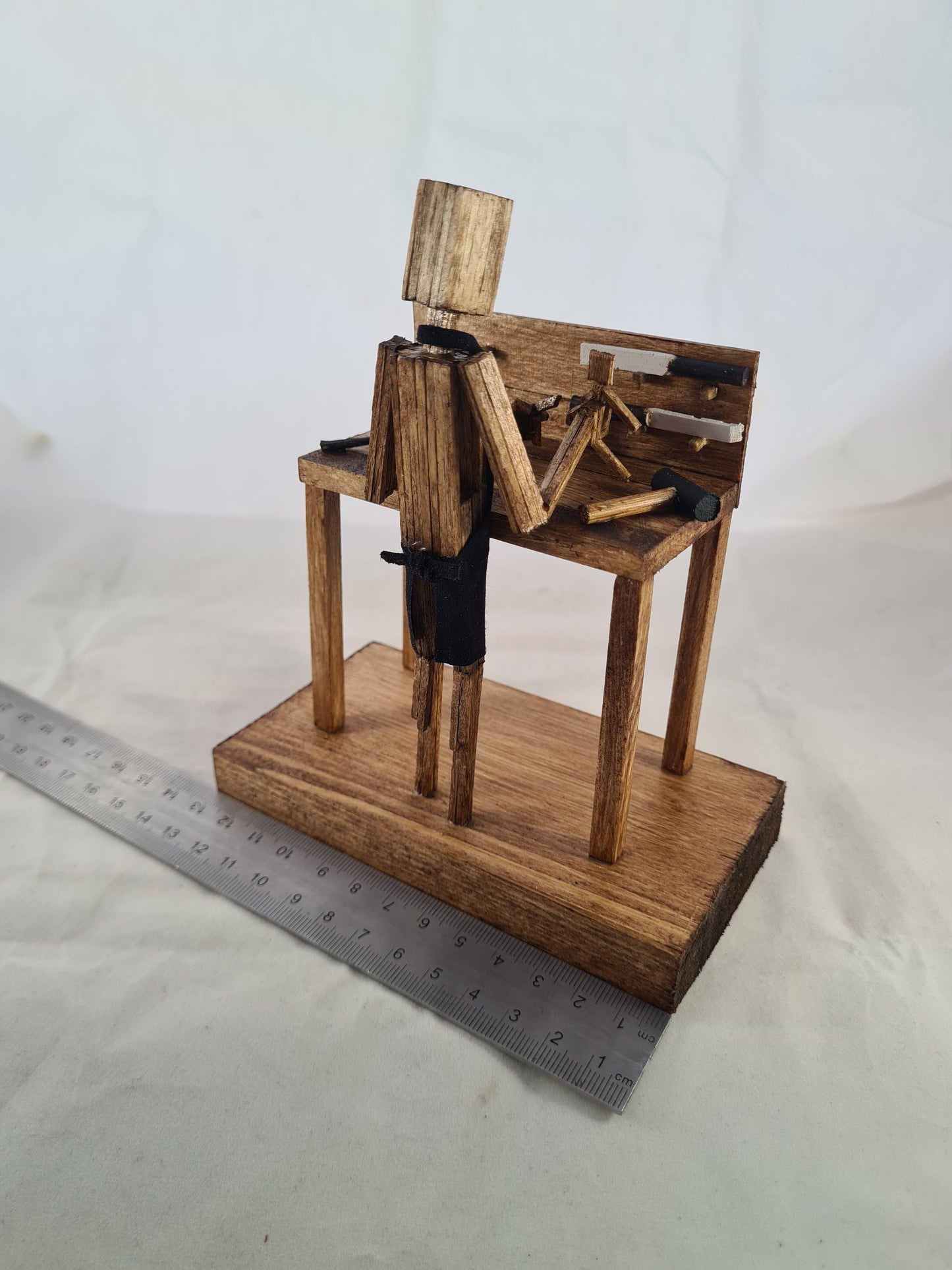 Toy Maker - Handcrafted Wooden Matchstick Figures - Gifts, Ornaments and Decor By Tiggidy Designs