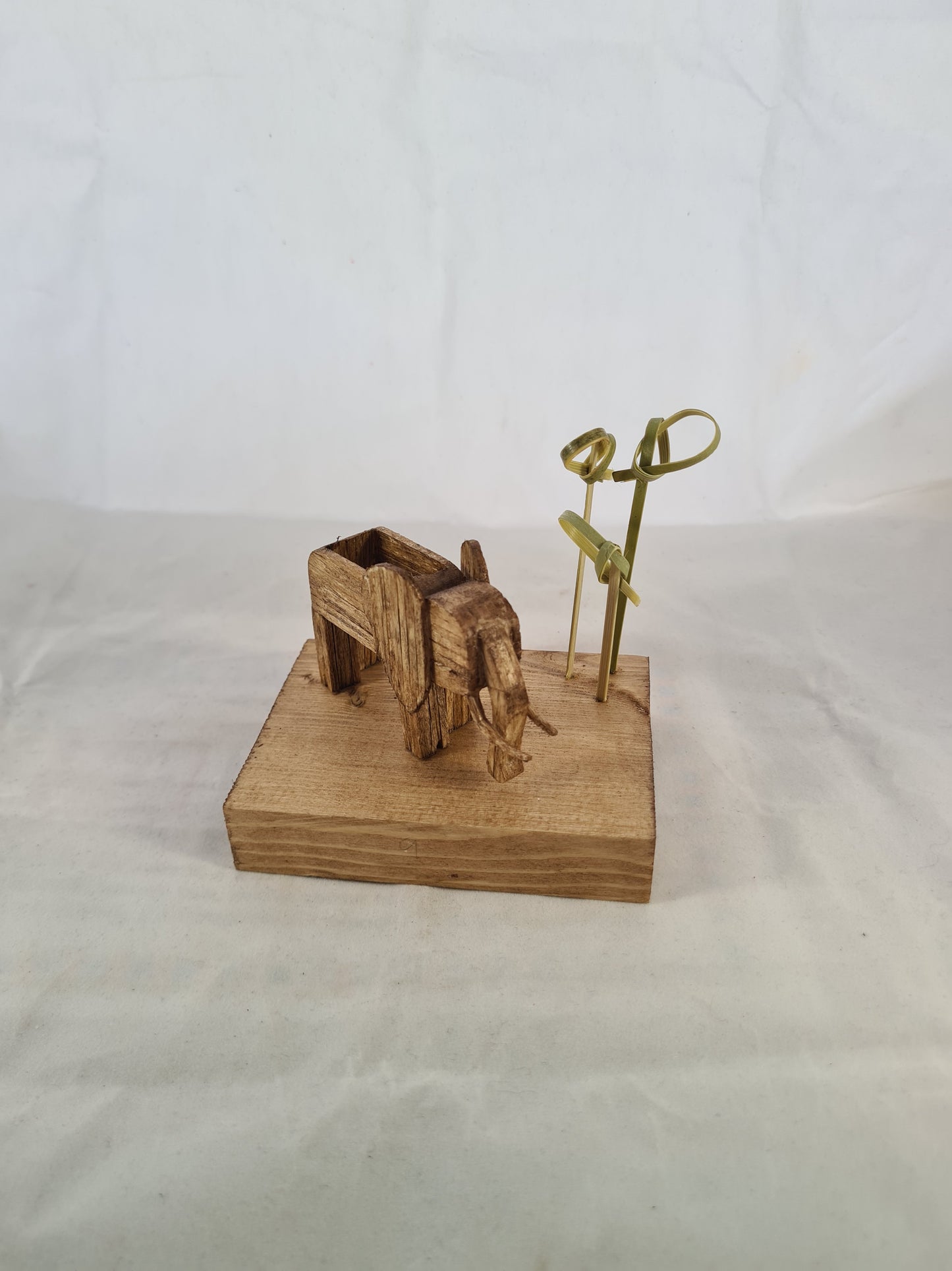Trunktastic Elephant - Handcrafted Wooden Matchstick Figures - Gifts, Ornaments and Decor By Tiggidy Designs