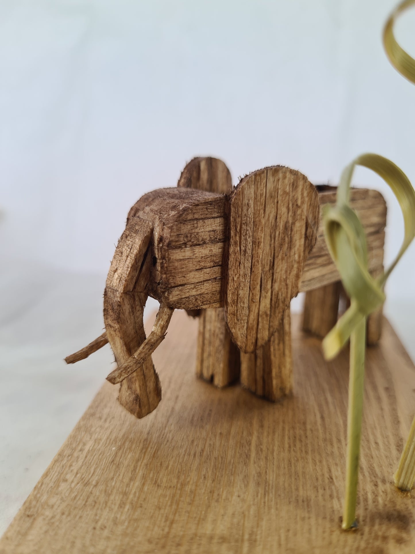 Trunktastic Elephant - Handcrafted Wooden Matchstick Figures - Gifts, Ornaments and Decor By Tiggidy Designs