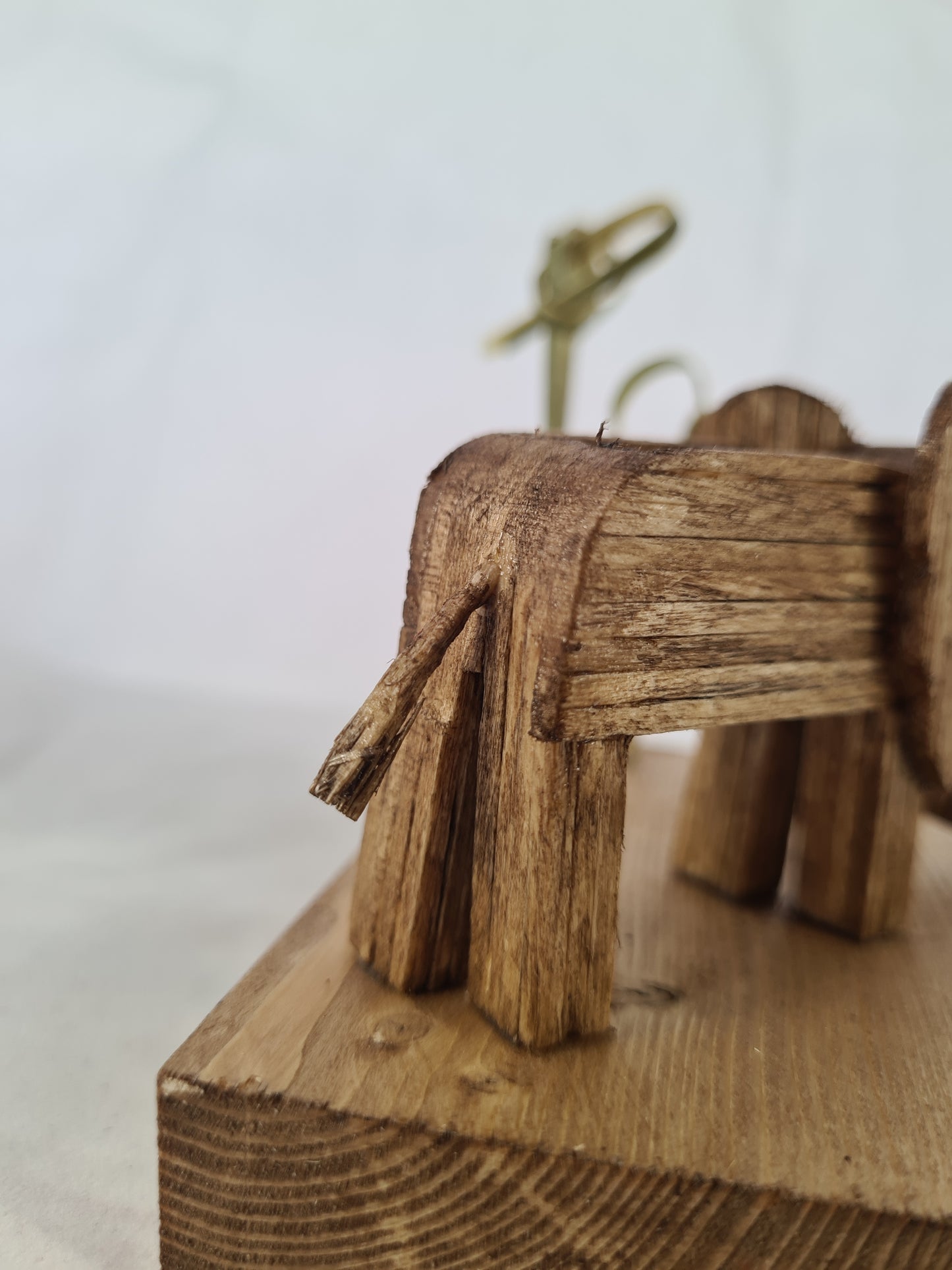 Trunktastic Elephant - Handcrafted Wooden Matchstick Figures - Gifts, Ornaments and Decor By Tiggidy Designs