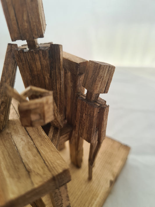 Can You Fix It? - Handcrafted Wooden Matchstick Figures - Gifts, Ornaments and Decor By Tiggidy Designs