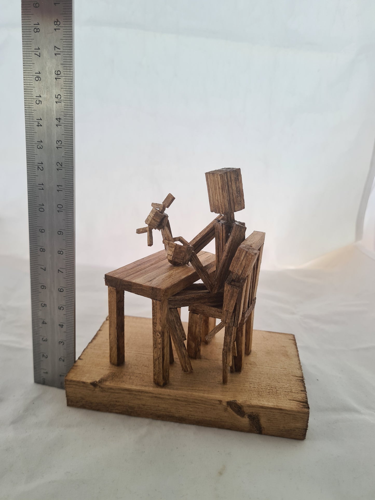 Can You Fix It? - Handcrafted Wooden Matchstick Figures - Gifts, Ornaments and Decor By Tiggidy Designs