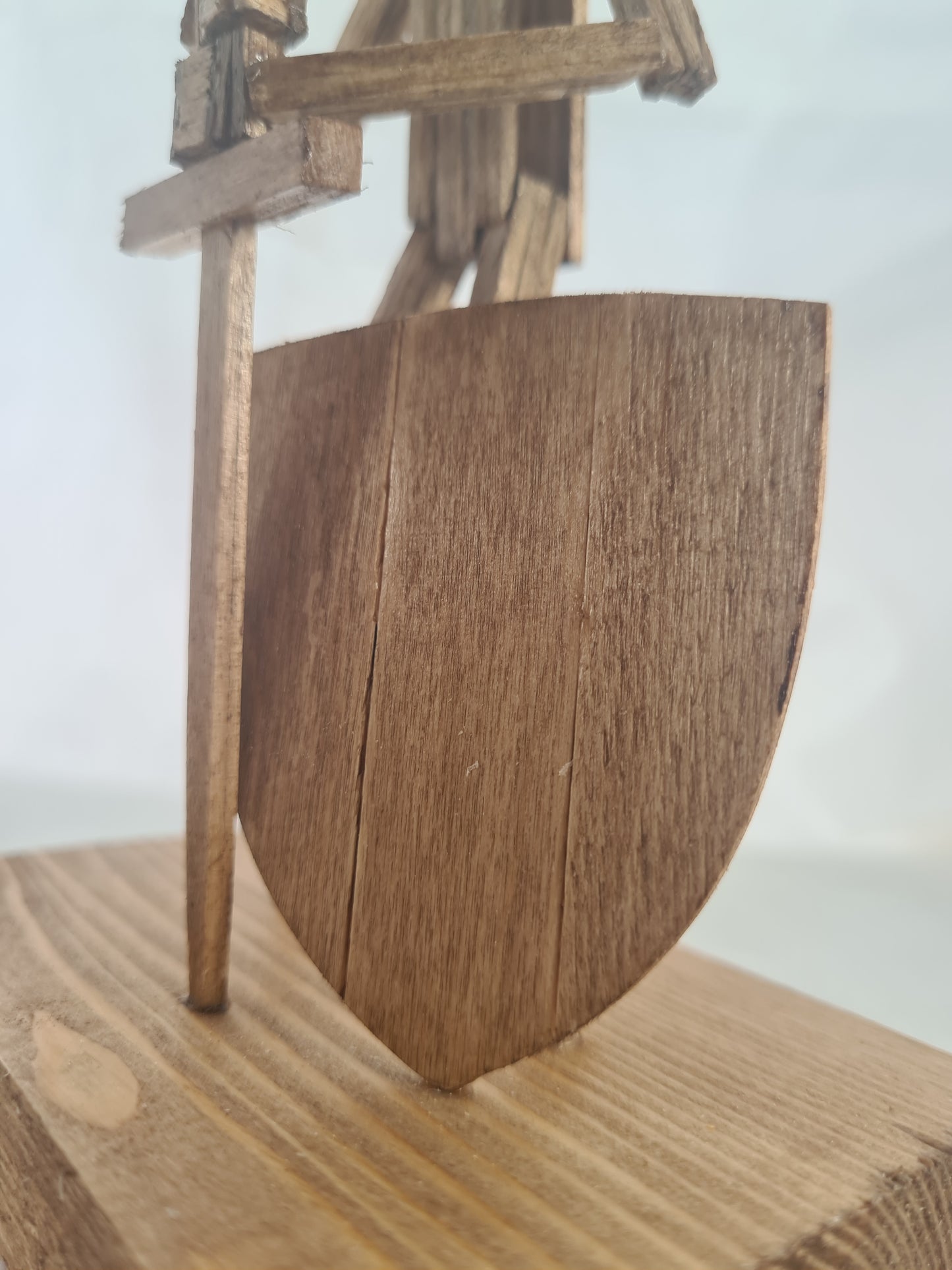 Knights Time - Handcrafted Wooden Matchstick Figures - Gifts, Ornaments and Decor By Tiggidy Designs