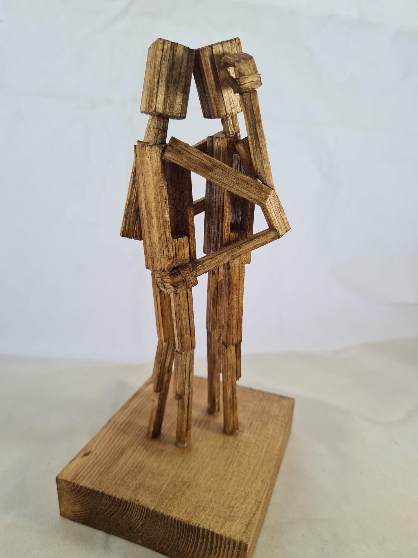 Embraced - Handcrafted Wooden Matchstick Figures - Gifts, Ornaments and Decor By Tiggidy Designs