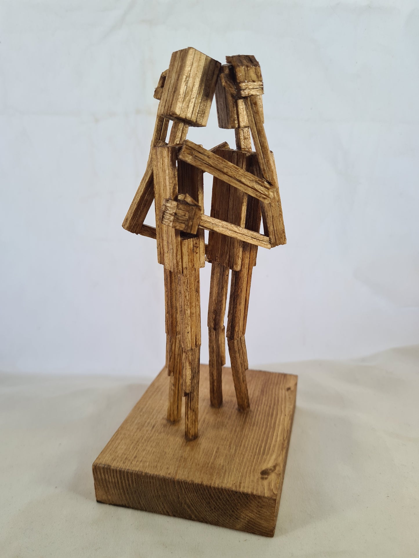 Embraced - Handcrafted Wooden Matchstick Figures - Gifts, Ornaments and Decor By Tiggidy Designs