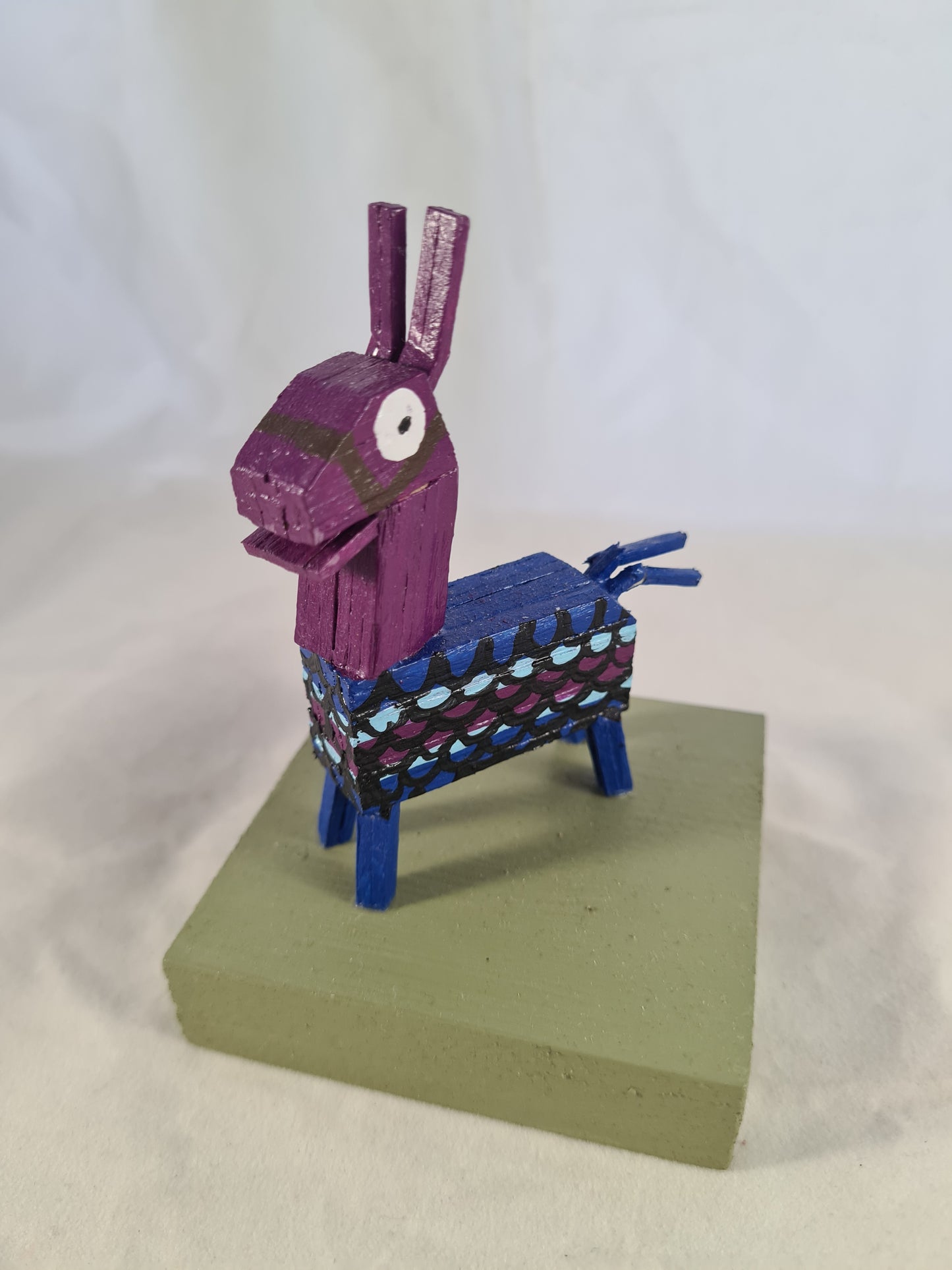 Loot Llama - Handcrafted Wooden Matchstick Figures - Gifts, Ornaments and Decor By Tiggidy Designs