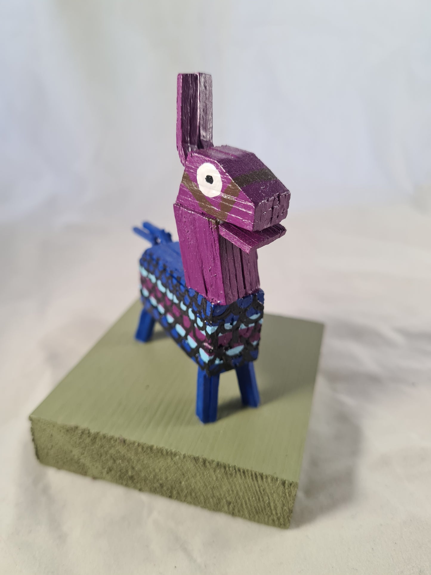Loot Llama - Handcrafted Wooden Matchstick Figures - Gifts, Ornaments and Decor By Tiggidy Designs