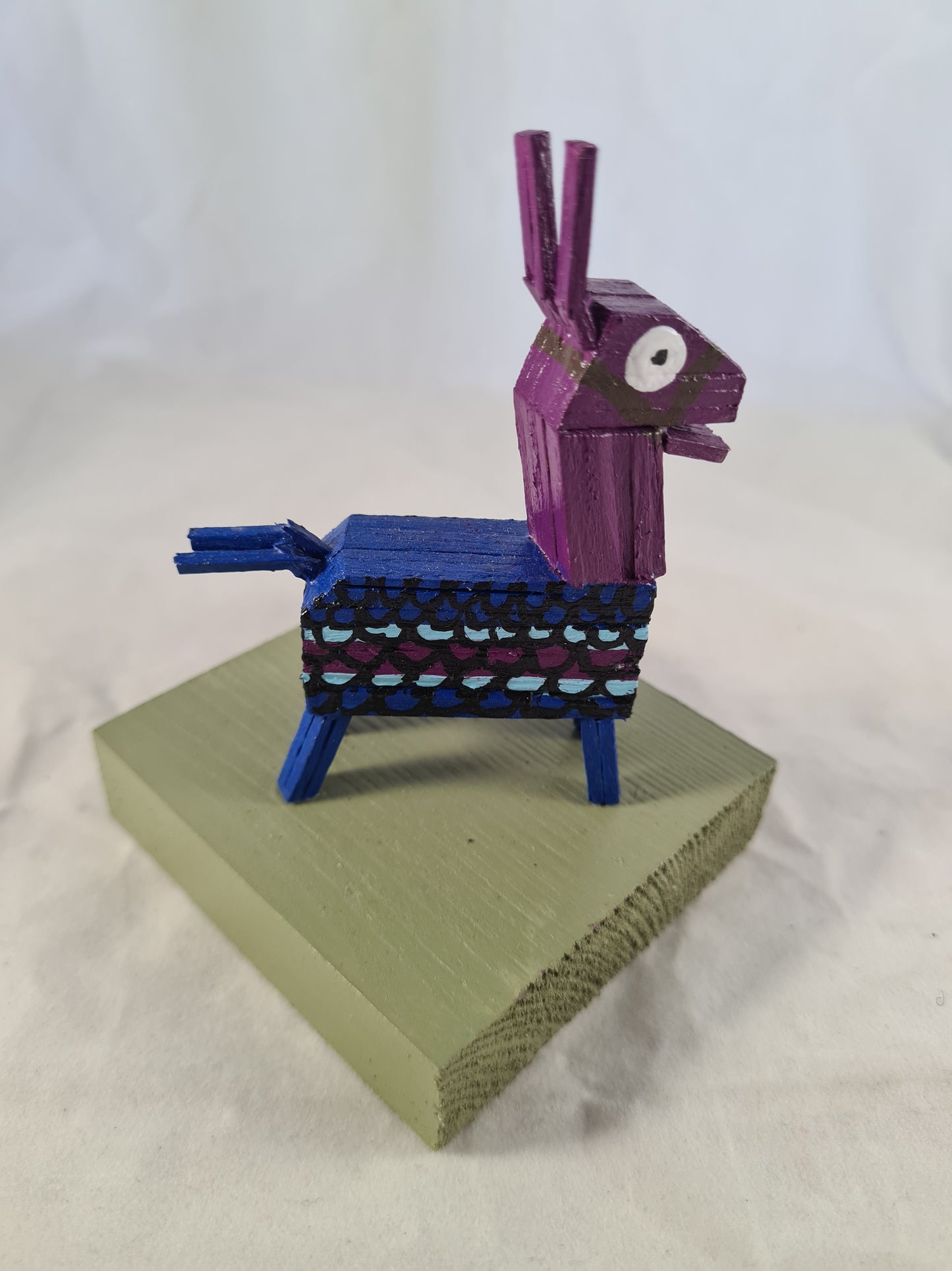 Loot Llama - Handcrafted Wooden Matchstick Figures - Gifts, Ornaments and Decor By Tiggidy Designs