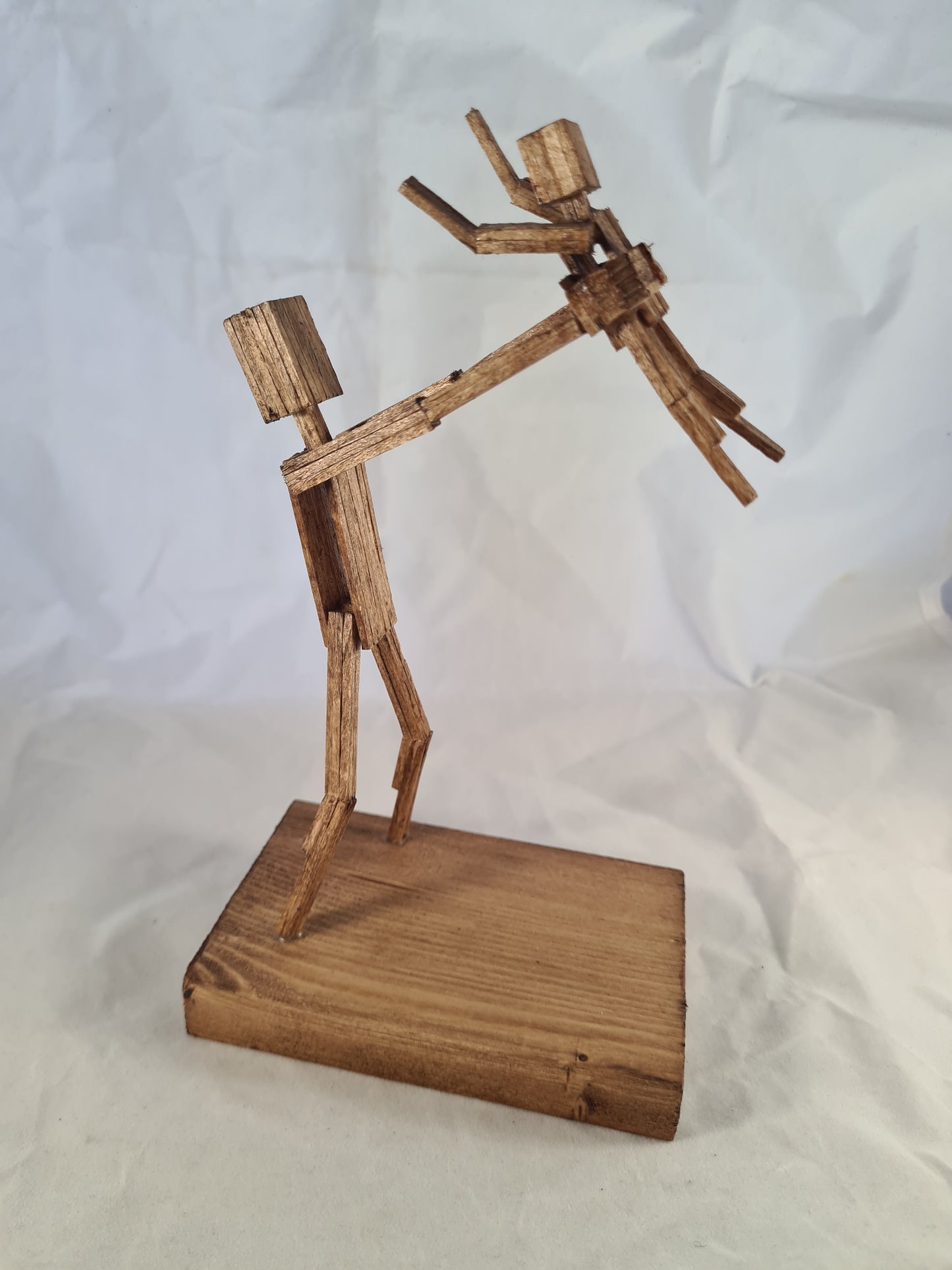 Flying Kid - Handcrafted Wooden Matchstick Figures - Gifts, Ornaments and Decor By Tiggidy Designs