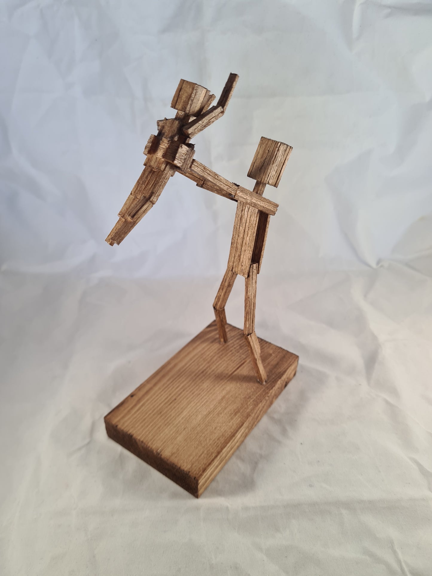 Flying Kid - Handcrafted Wooden Matchstick Figures - Gifts, Ornaments and Decor By Tiggidy Designs