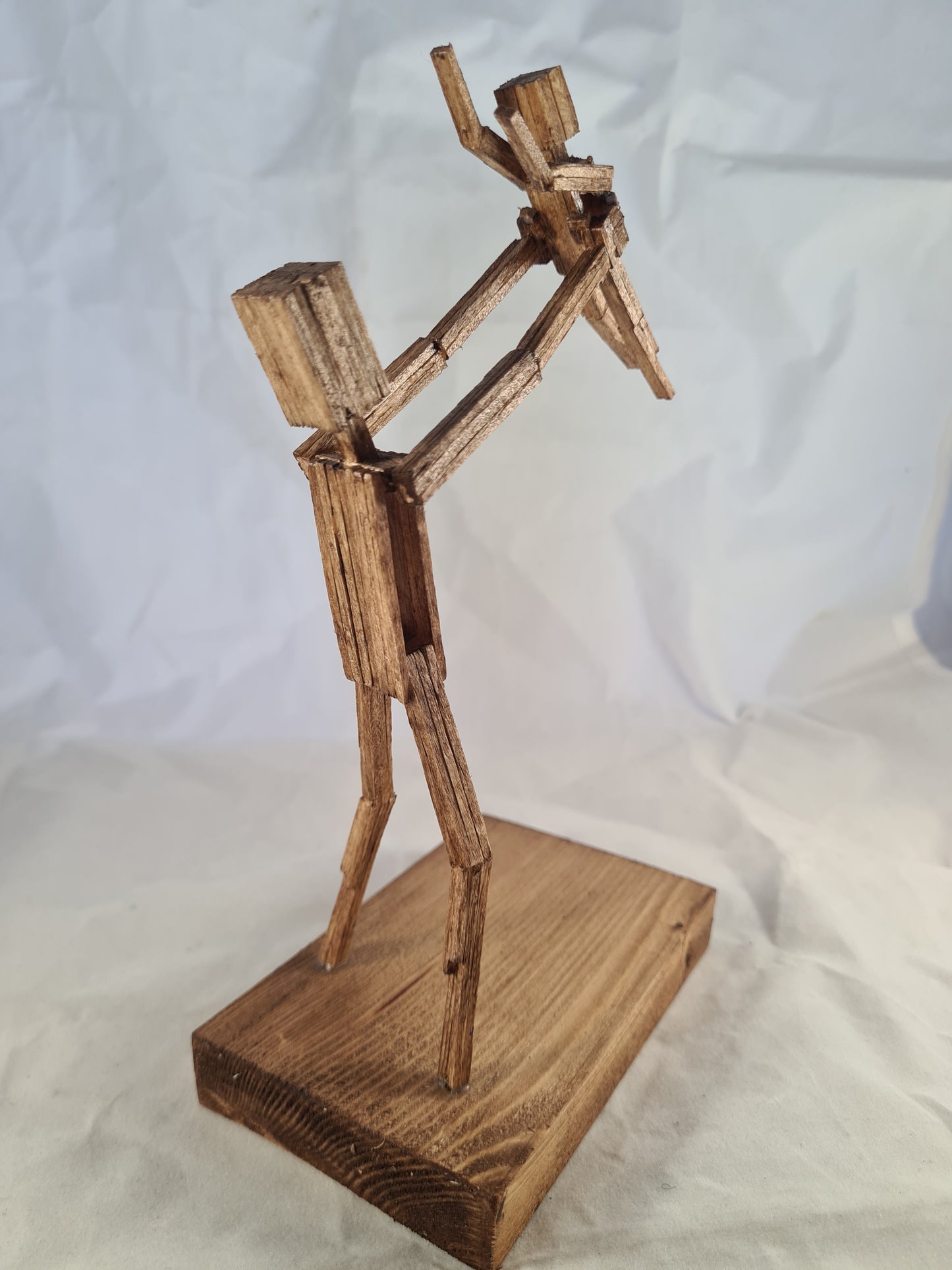 Flying Kid - Handcrafted Wooden Matchstick Figures - Gifts, Ornaments and Decor By Tiggidy Designs