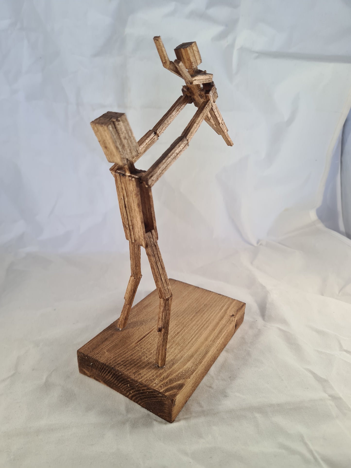 Flying Kid - Handcrafted Wooden Matchstick Figures - Gifts, Ornaments and Decor By Tiggidy Designs