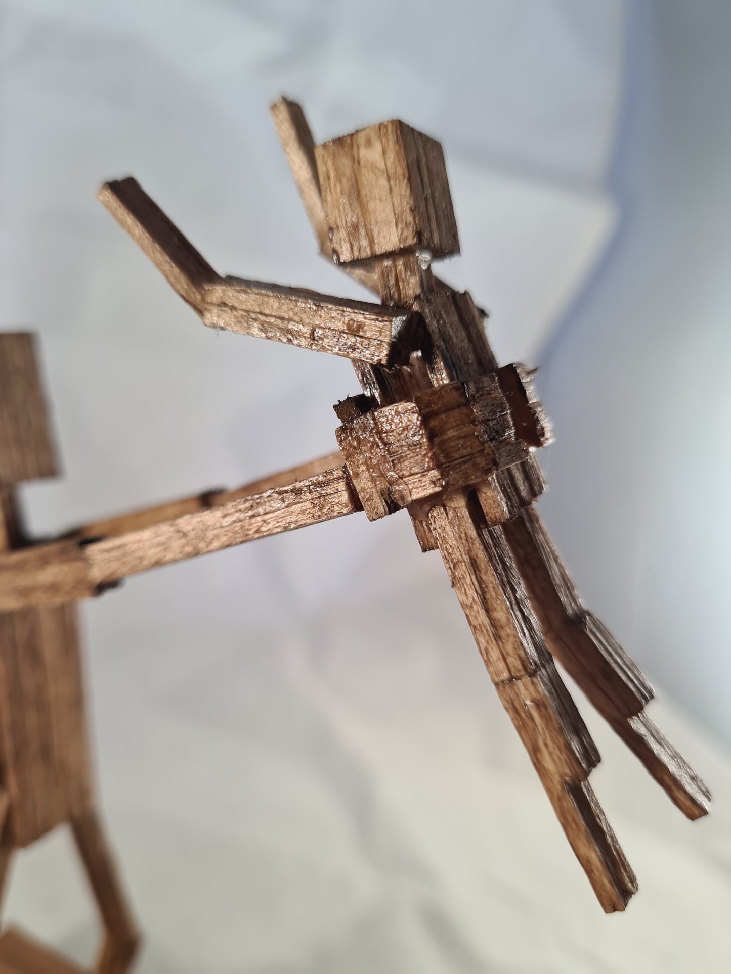 Flying Kid - Handcrafted Wooden Matchstick Figures - Gifts, Ornaments and Decor By Tiggidy Designs