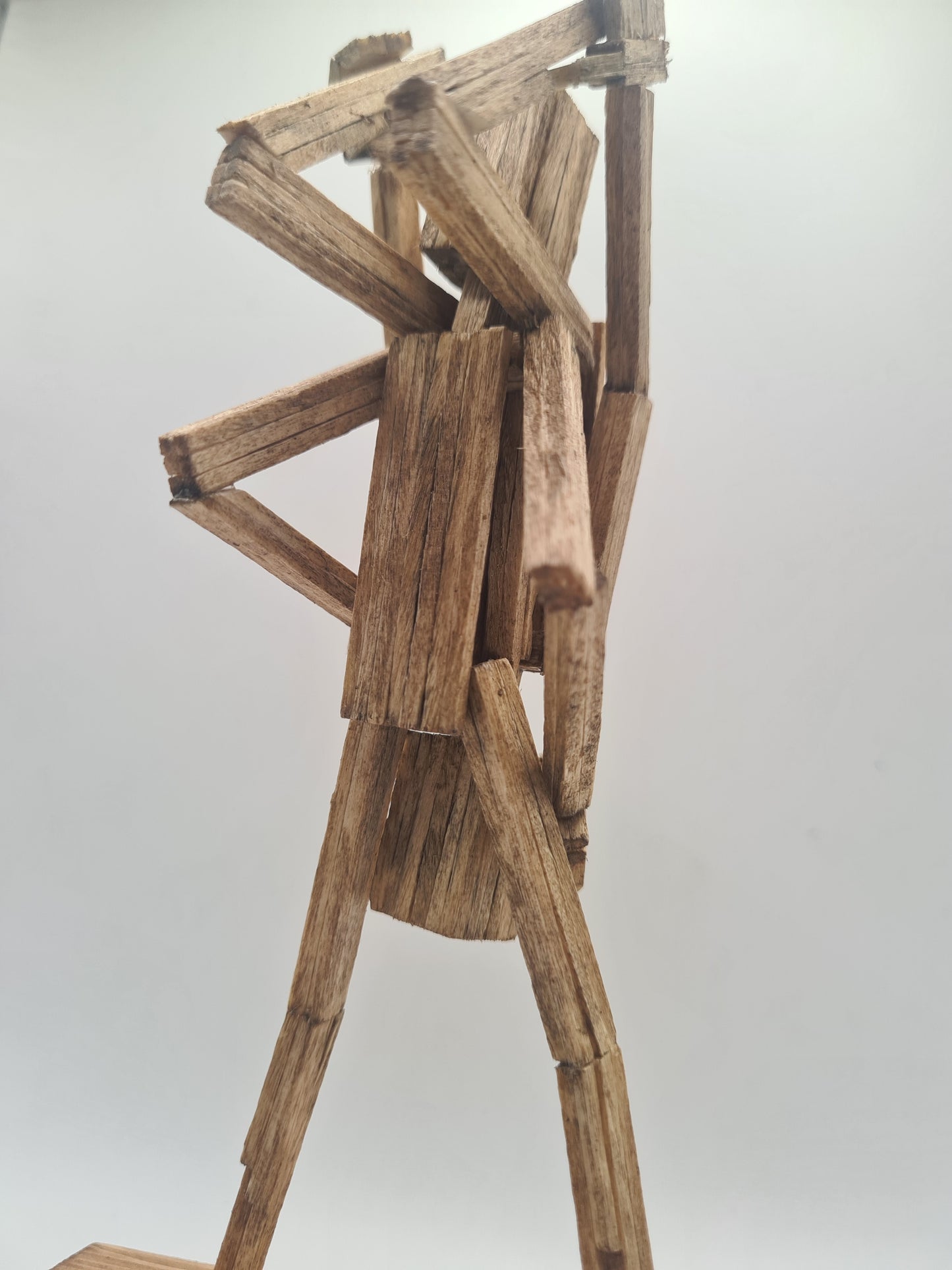 Standing 69 - Handcrafted Wooden Matchstick Figures - Gifts, Ornaments and Decor By Tiggidy Designs