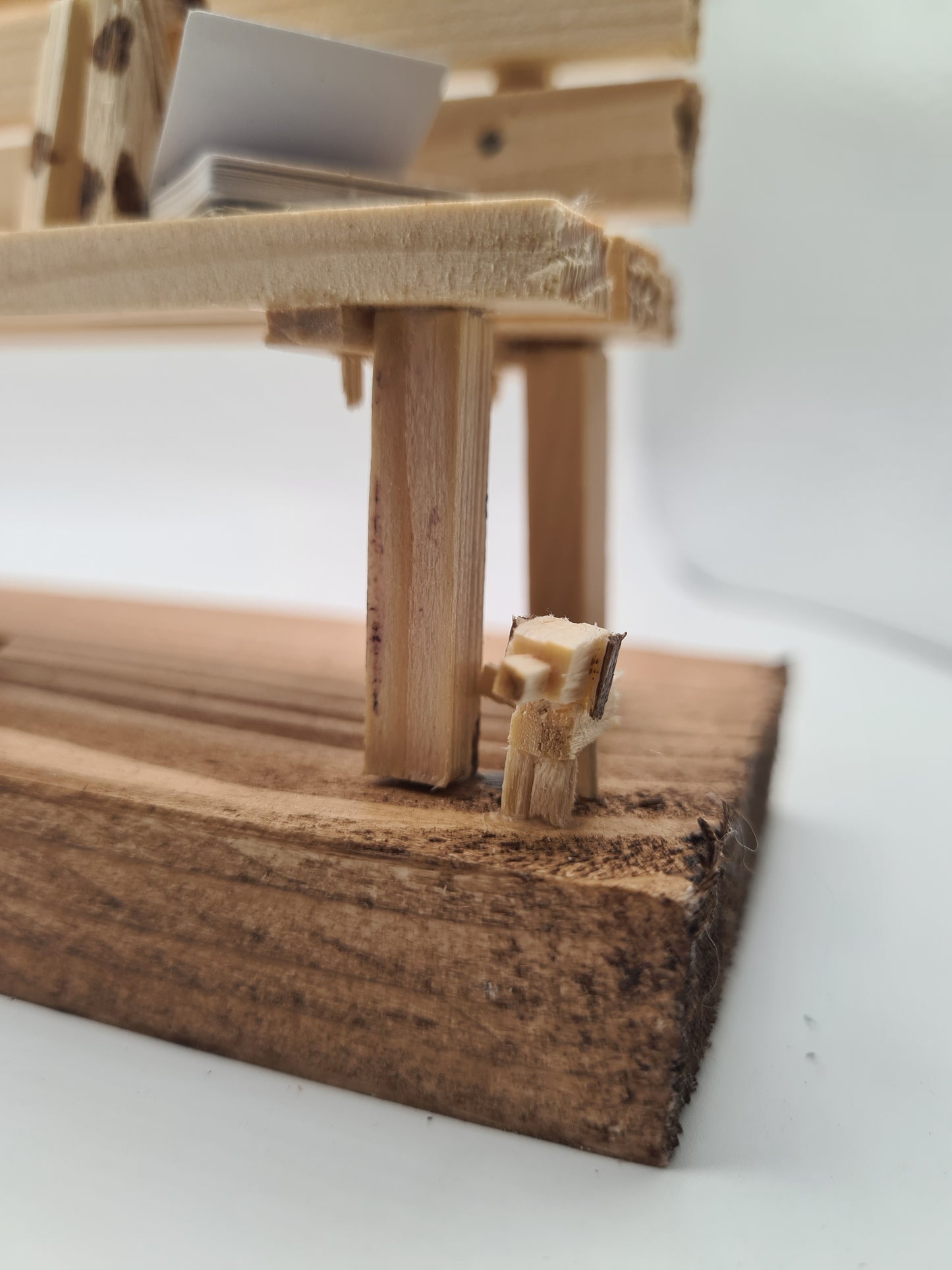 Doggos Take Over The Bench - Handcrafted Wooden Matchstick Figures - Gifts, Ornaments and Decor By Tiggidy Designs