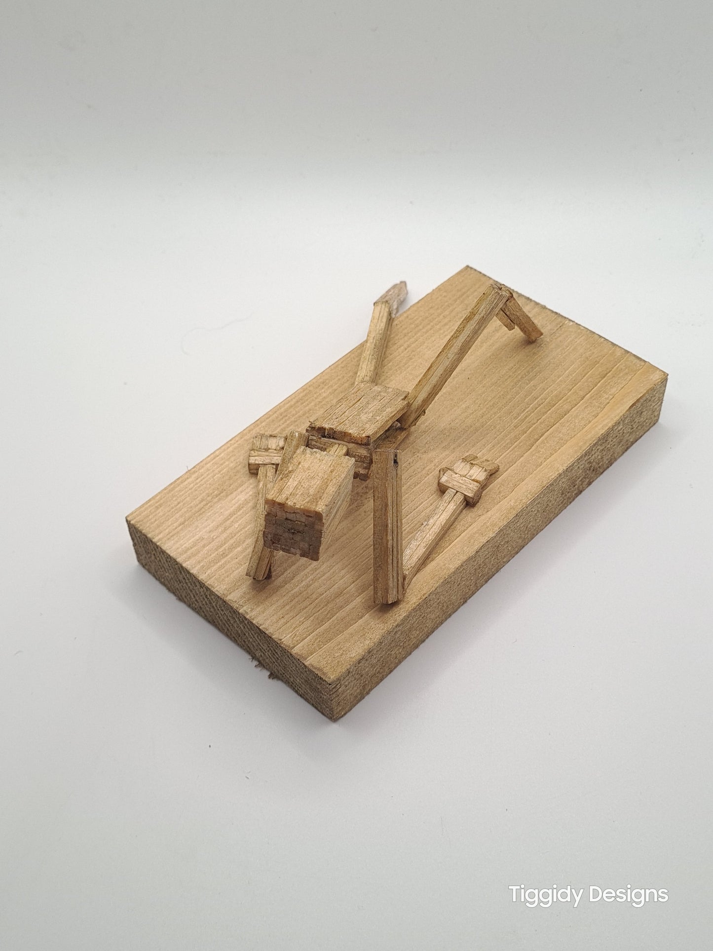 Lazy Days, Chillin' In The Sun - Handcrafted Wooden Matchstick Figures - Gifts, Ornaments and Decor By Tiggidy Designs