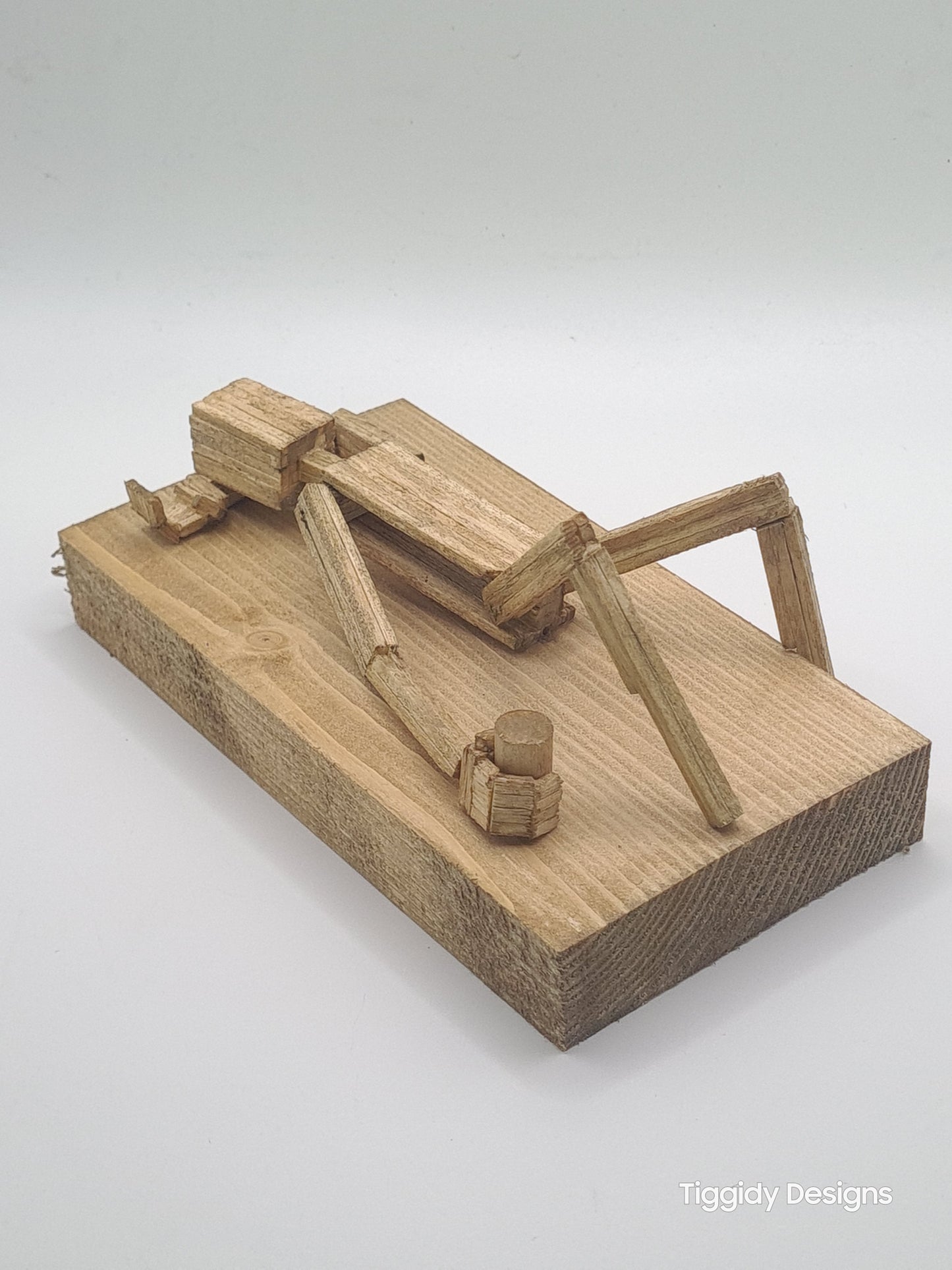 Chillin' With A Bevvy - Handcrafted Wooden Matchstick Figures - Gifts, Ornaments and Decor By Tiggidy Designs