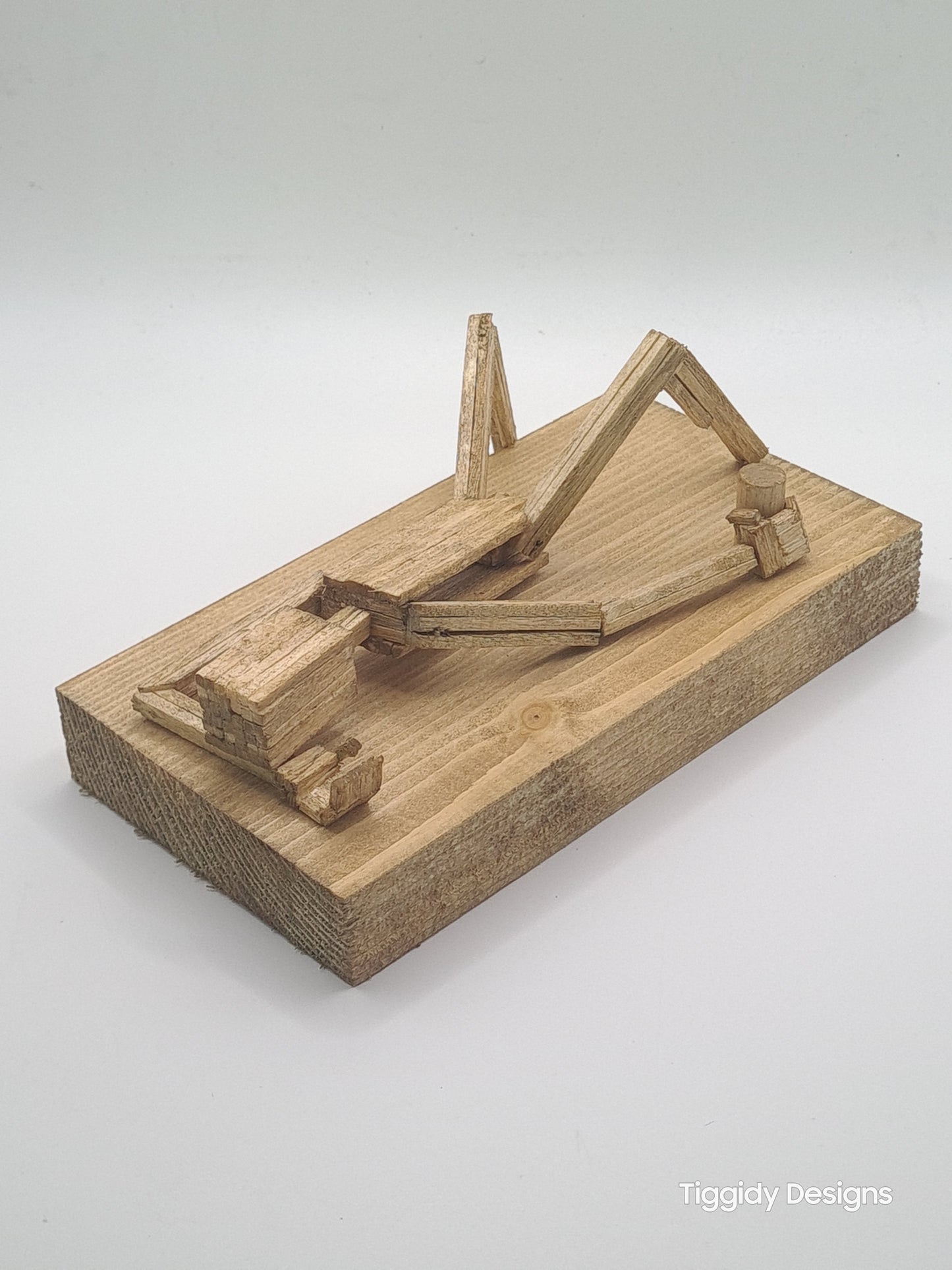 Chillin' With A Bevvy - Handcrafted Wooden Matchstick Figures - Gifts, Ornaments and Decor By Tiggidy Designs