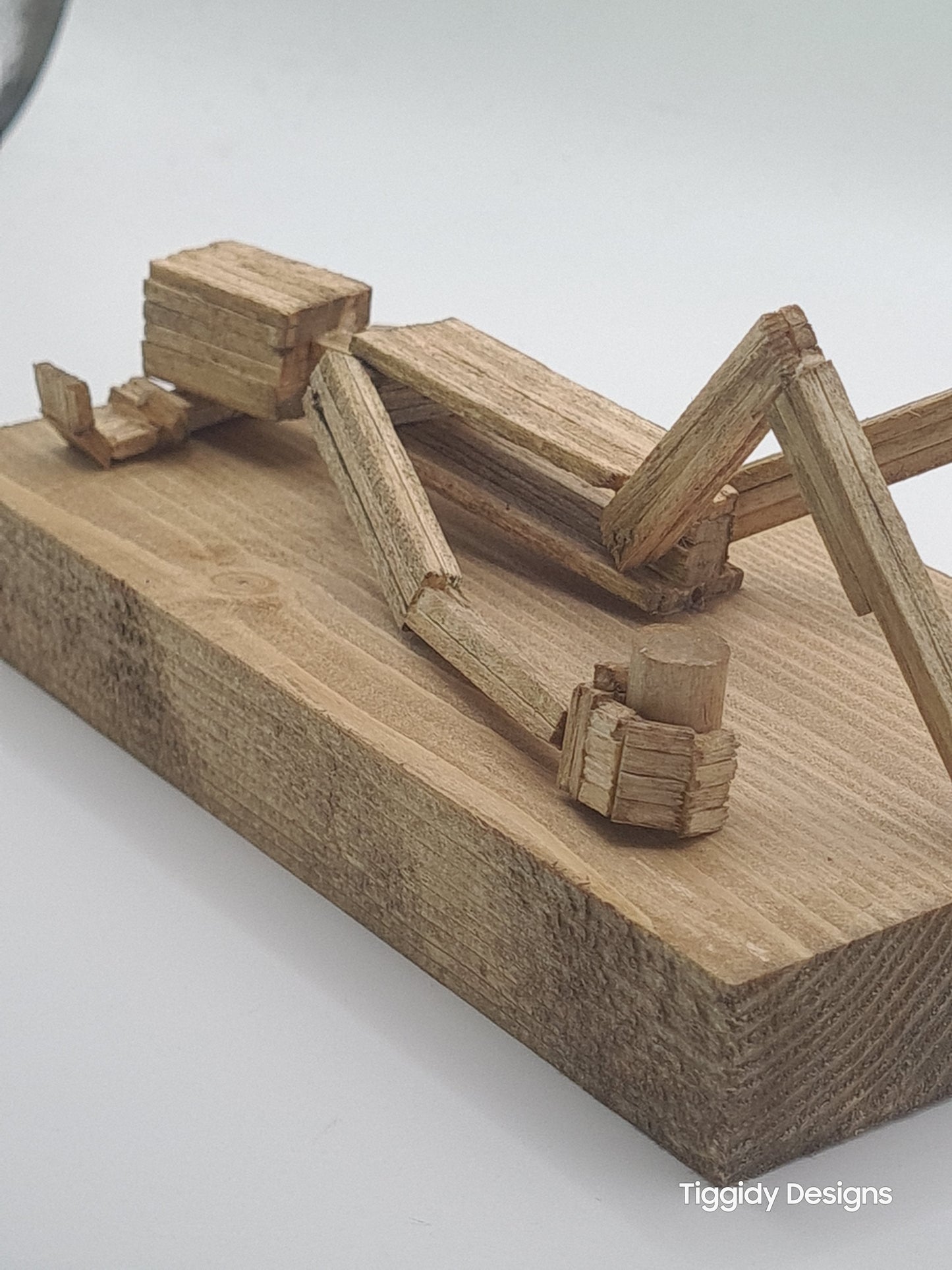 Chillin' With A Bevvy - Handcrafted Wooden Matchstick Figures - Gifts, Ornaments and Decor By Tiggidy Designs