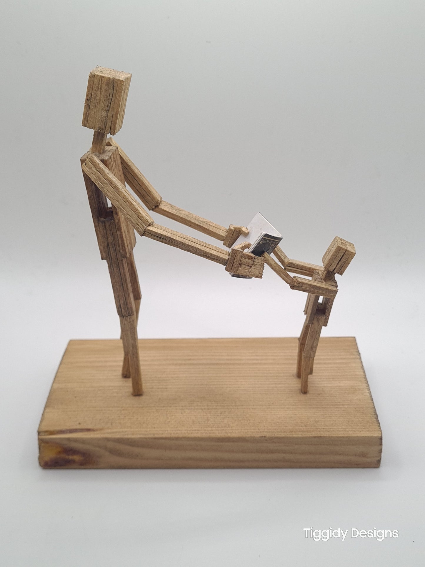 Look What I Did - Handcrafted Wooden Matchstick Figures - Gifts, Ornaments and Decor By Tiggidy Designs