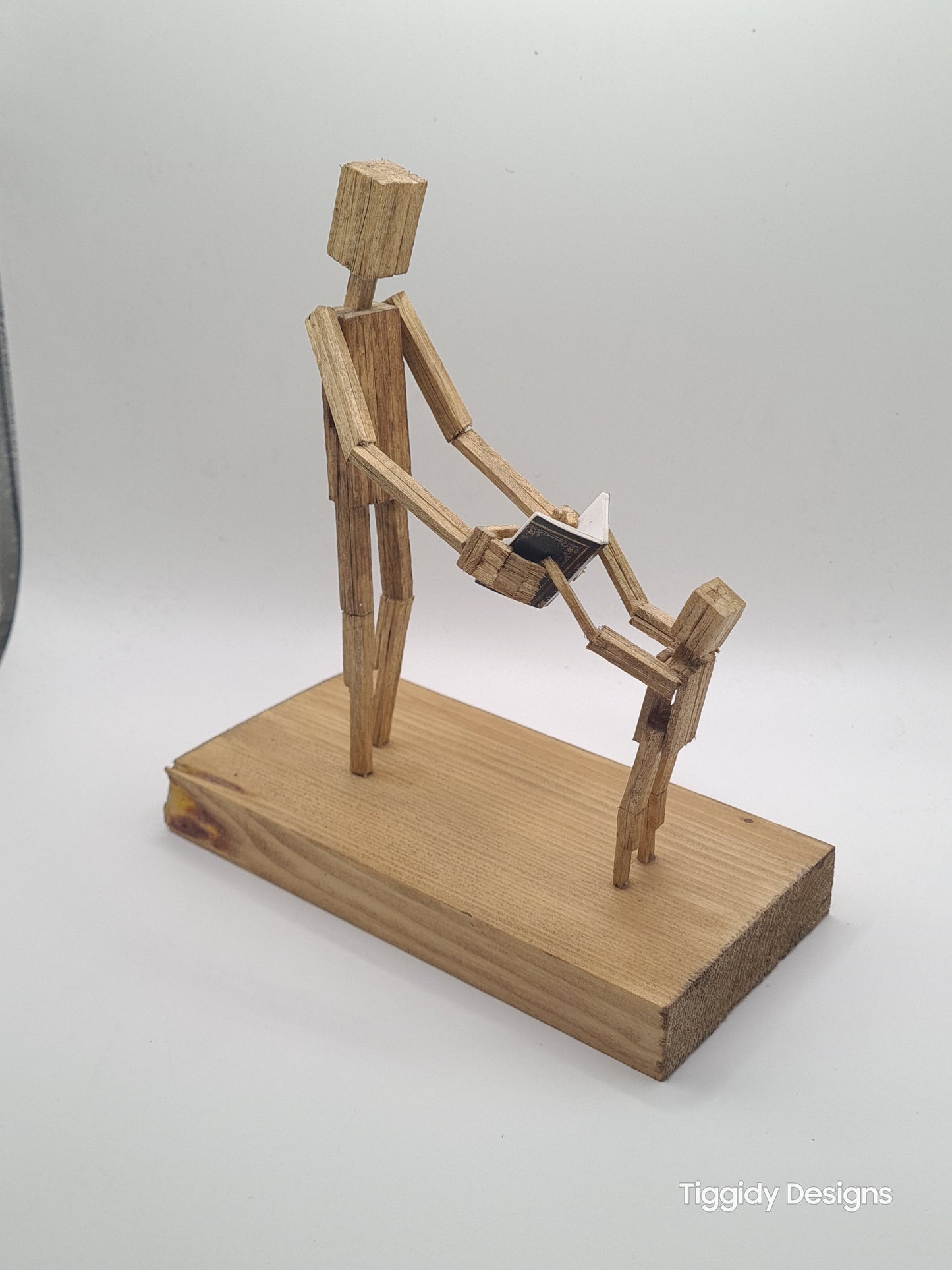 Look What I Did - Handcrafted Wooden Matchstick Figures - Gifts, Ornaments and Decor By Tiggidy Designs