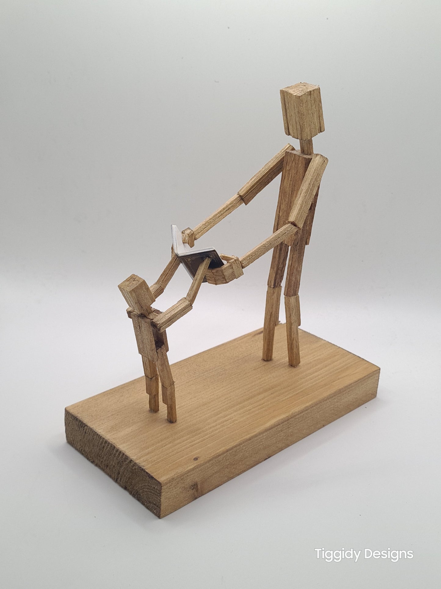 Look What I Did - Handcrafted Wooden Matchstick Figures - Gifts, Ornaments and Decor By Tiggidy Designs
