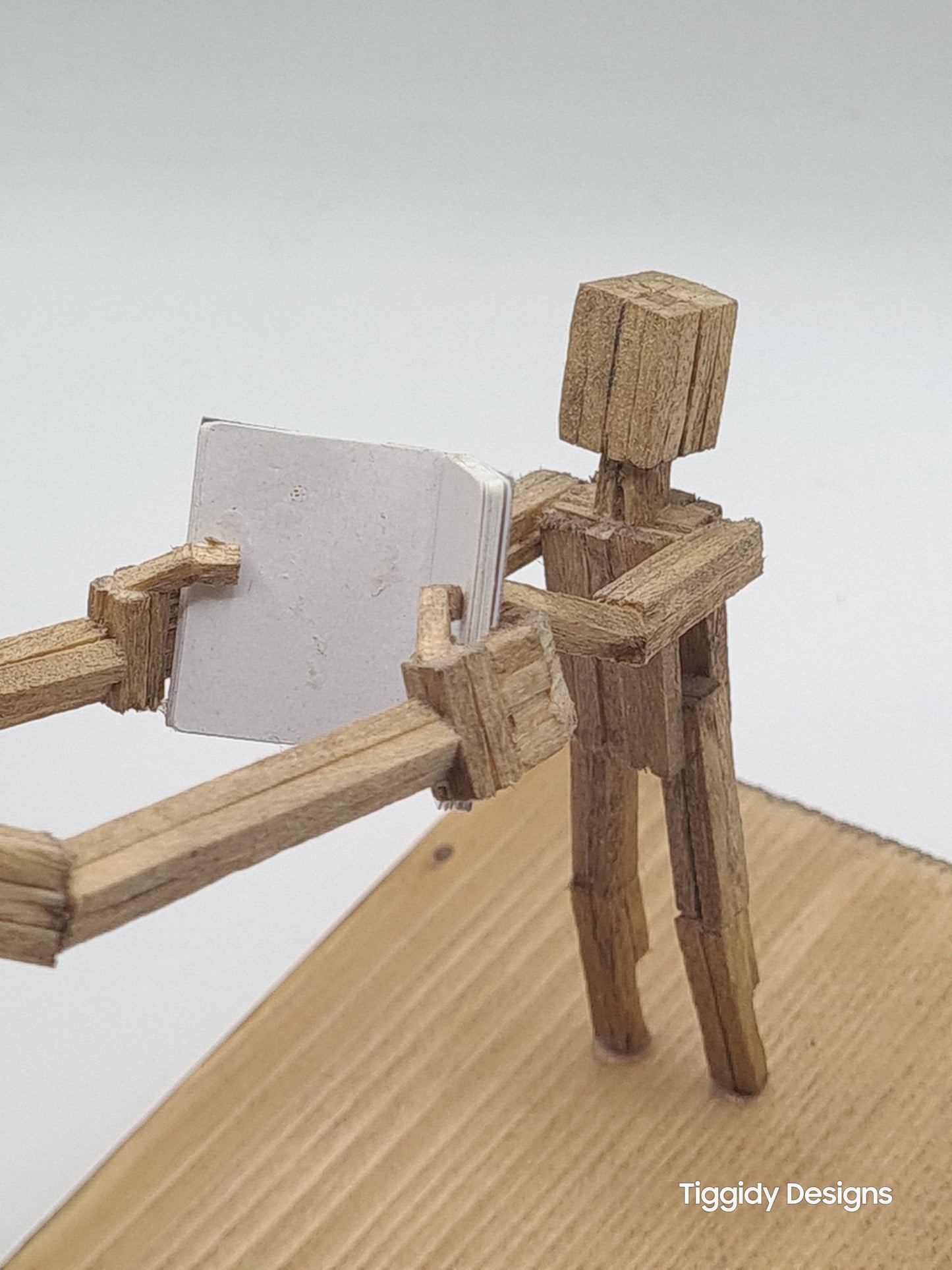 Look What I Did - Handcrafted Wooden Matchstick Figures - Gifts, Ornaments and Decor By Tiggidy Designs