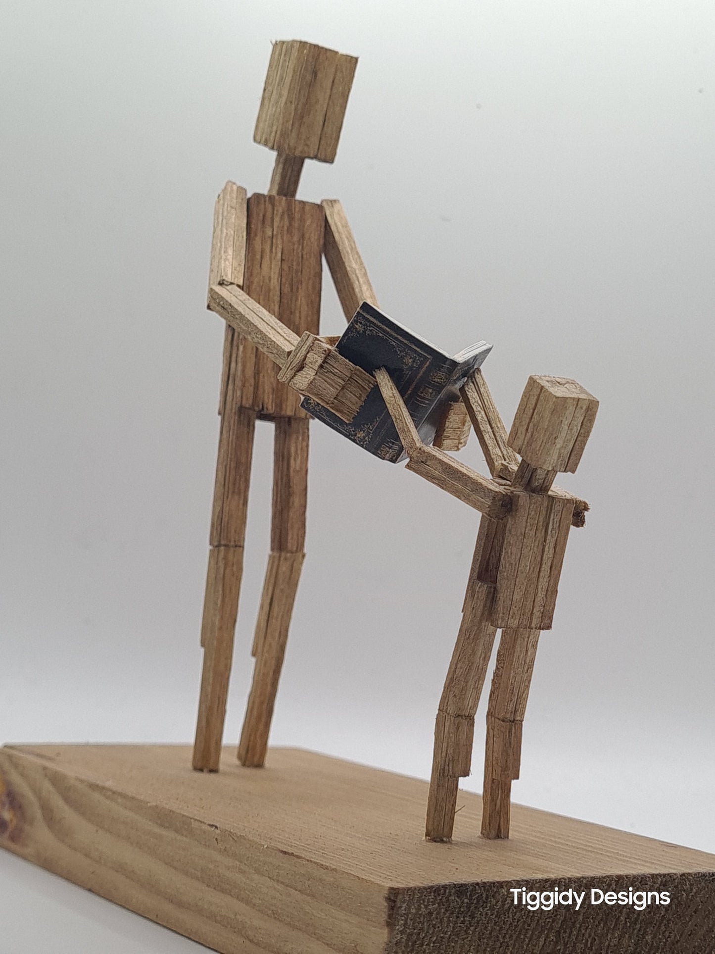 Look What I Did - Handcrafted Wooden Matchstick Figures - Gifts, Ornaments and Decor By Tiggidy Designs