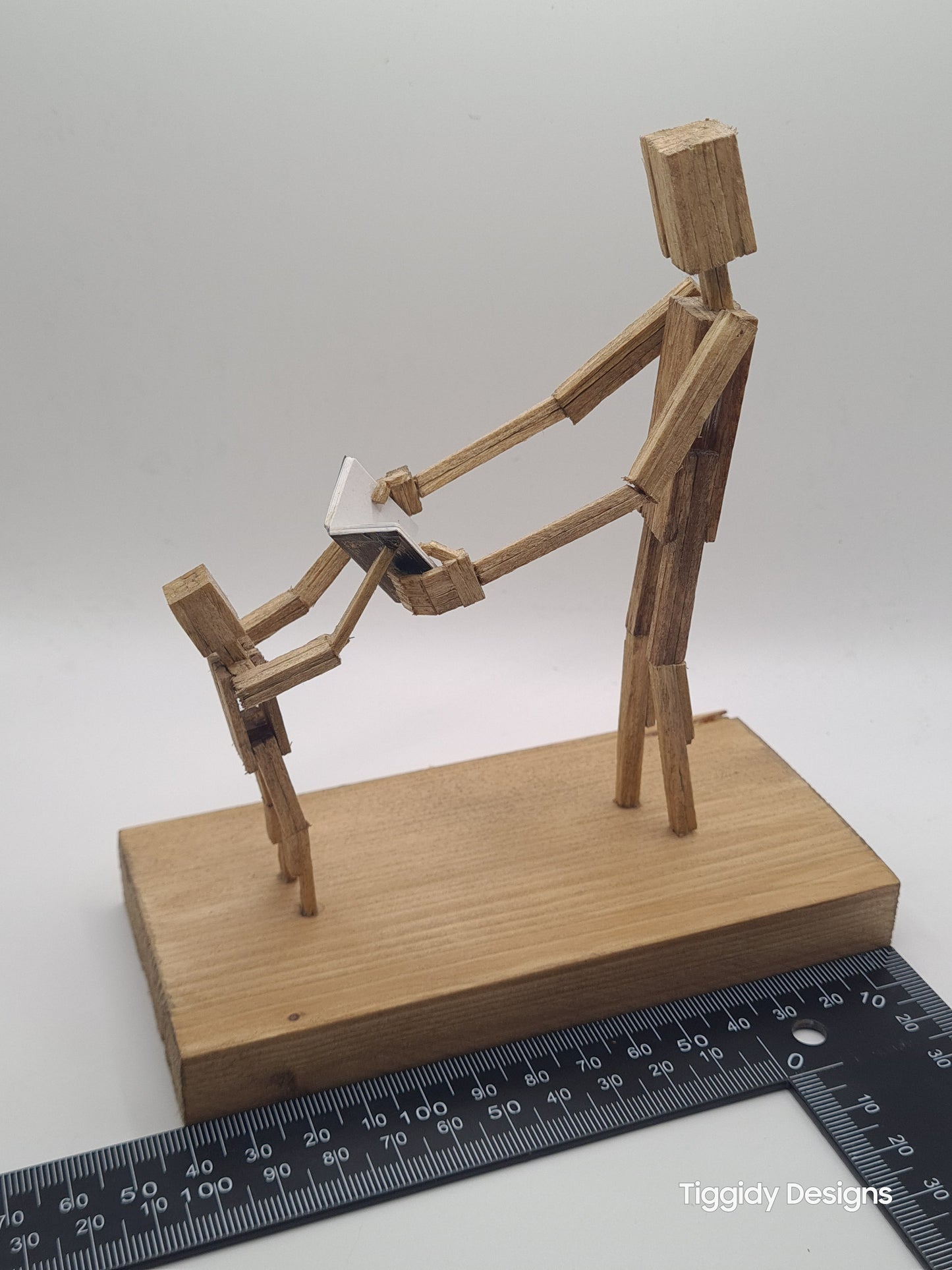 Look What I Did - Handcrafted Wooden Matchstick Figures - Gifts, Ornaments and Decor By Tiggidy Designs