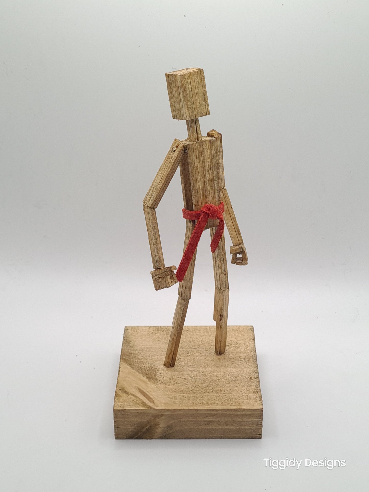 Say It With Your Chest - Handcrafted Wooden Matchstick Figures - Gifts, Ornaments and Decor By Tiggidy Designs