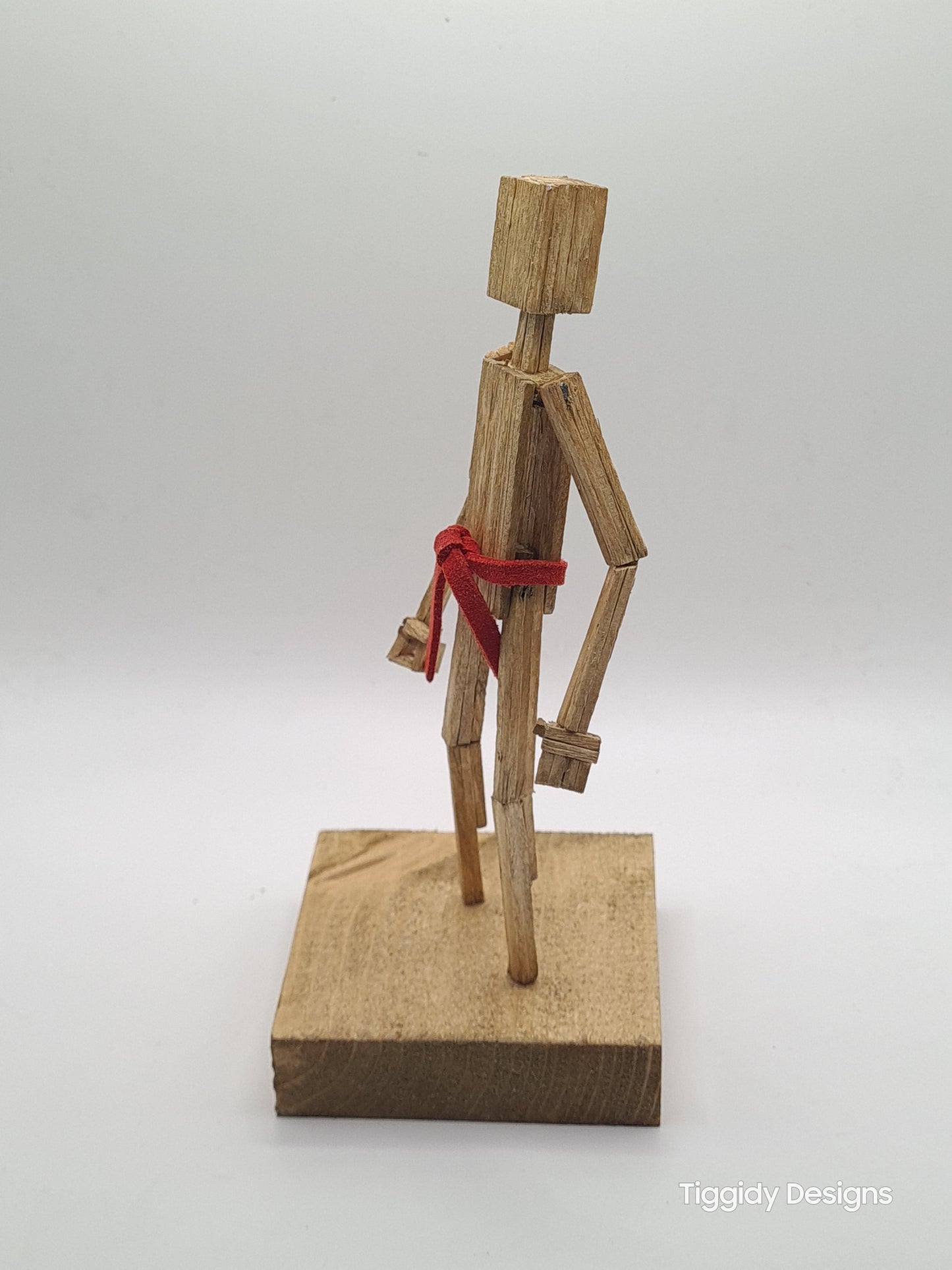 Say It With Your Chest - Handcrafted Wooden Matchstick Figures - Gifts, Ornaments and Decor By Tiggidy Designs