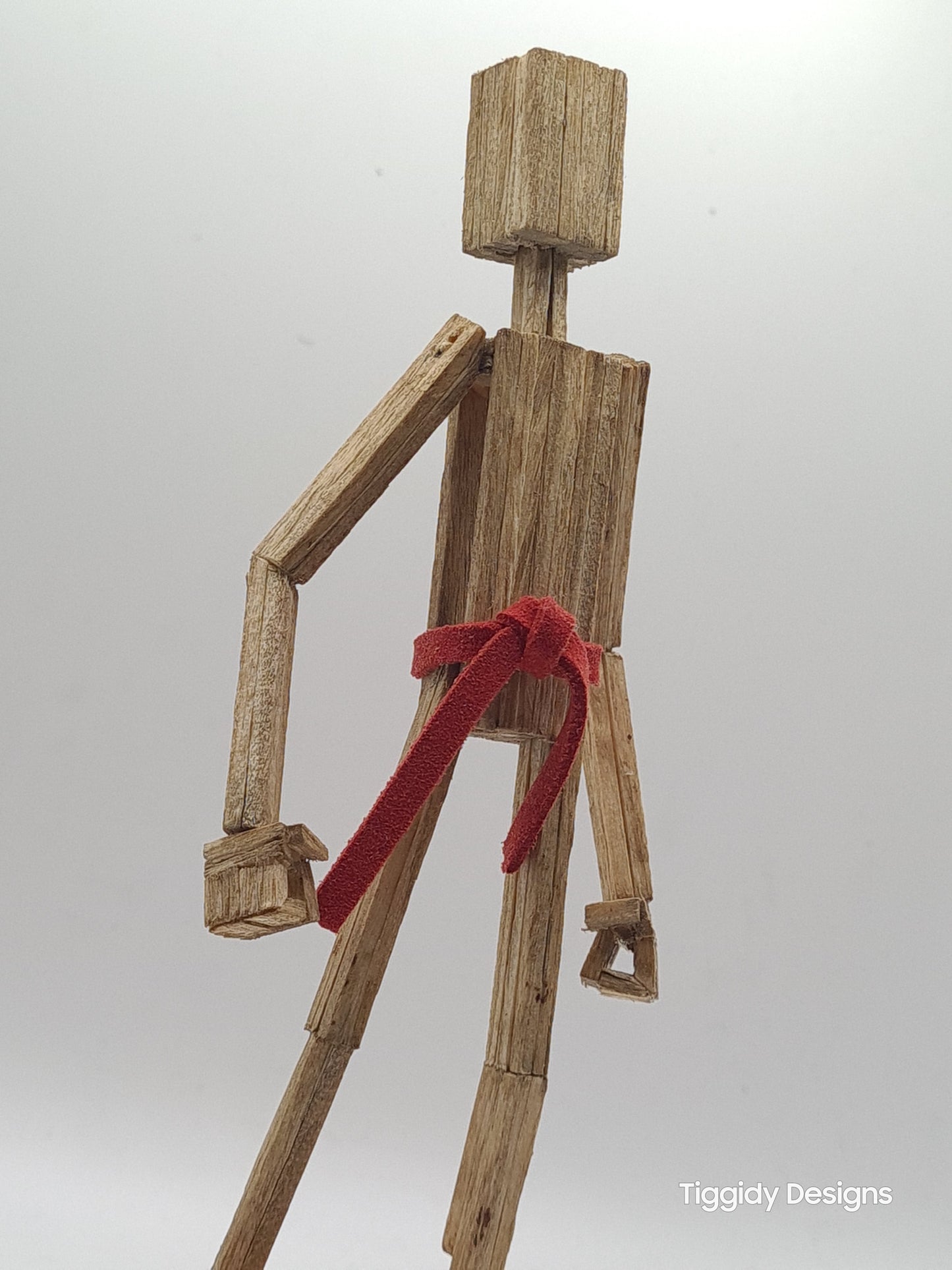 Say It With Your Chest - Handcrafted Wooden Matchstick Figures - Gifts, Ornaments and Decor By Tiggidy Designs
