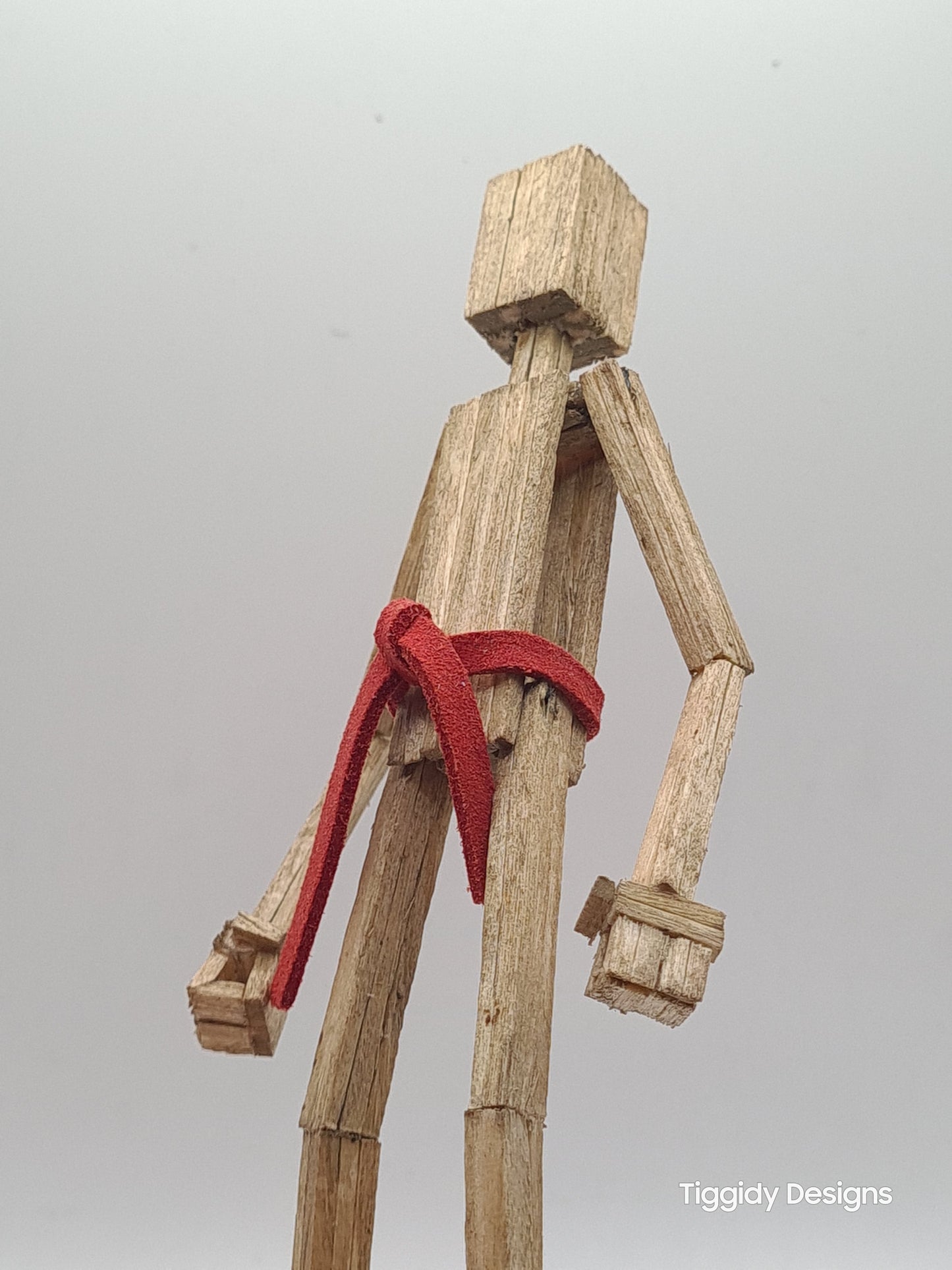 Say It With Your Chest - Handcrafted Wooden Matchstick Figures - Gifts, Ornaments and Decor By Tiggidy Designs