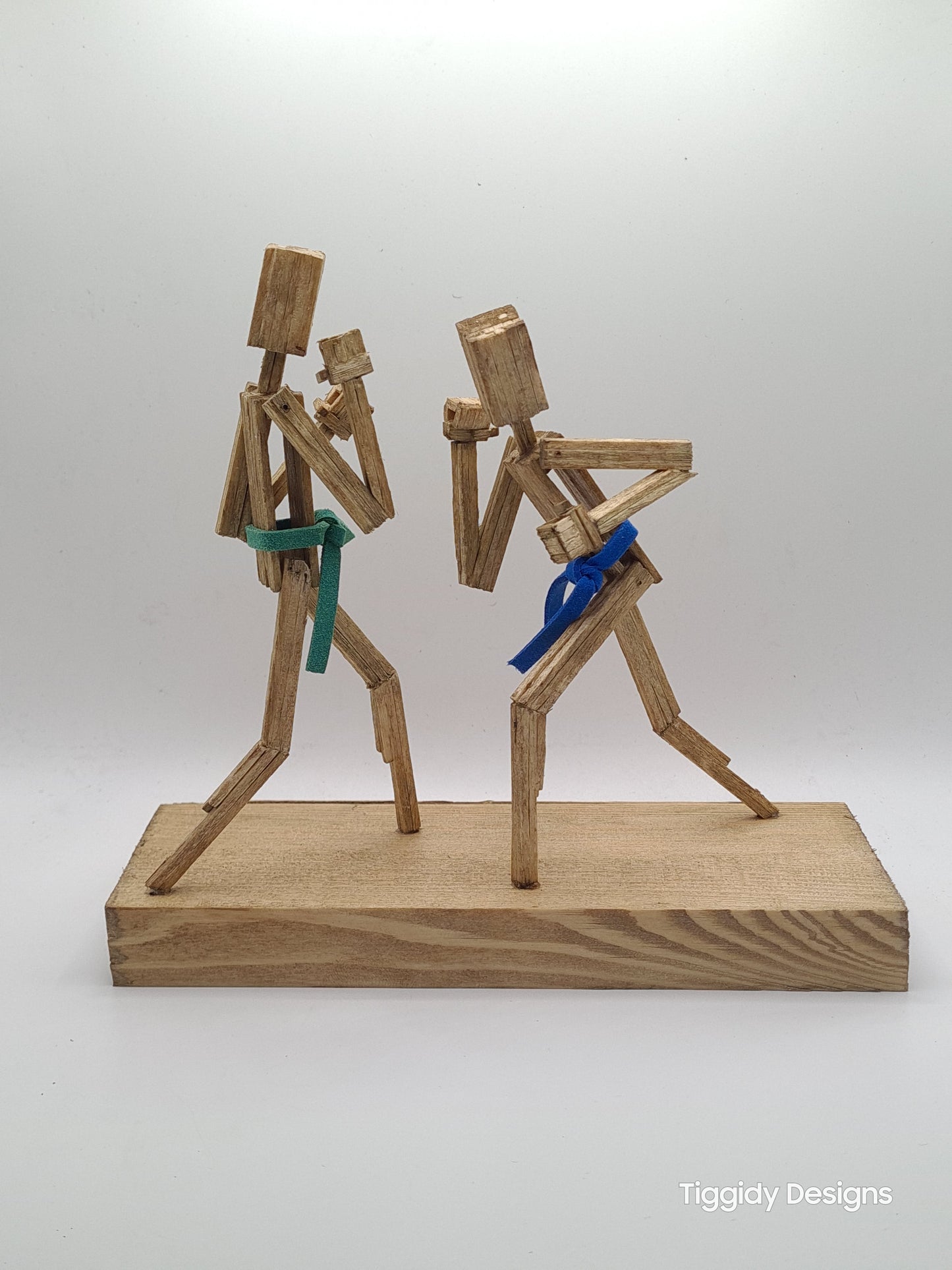 Time To Box - Handcrafted Wooden Matchstick Figures - Gifts, Ornaments and Decor By Tiggidy Designs