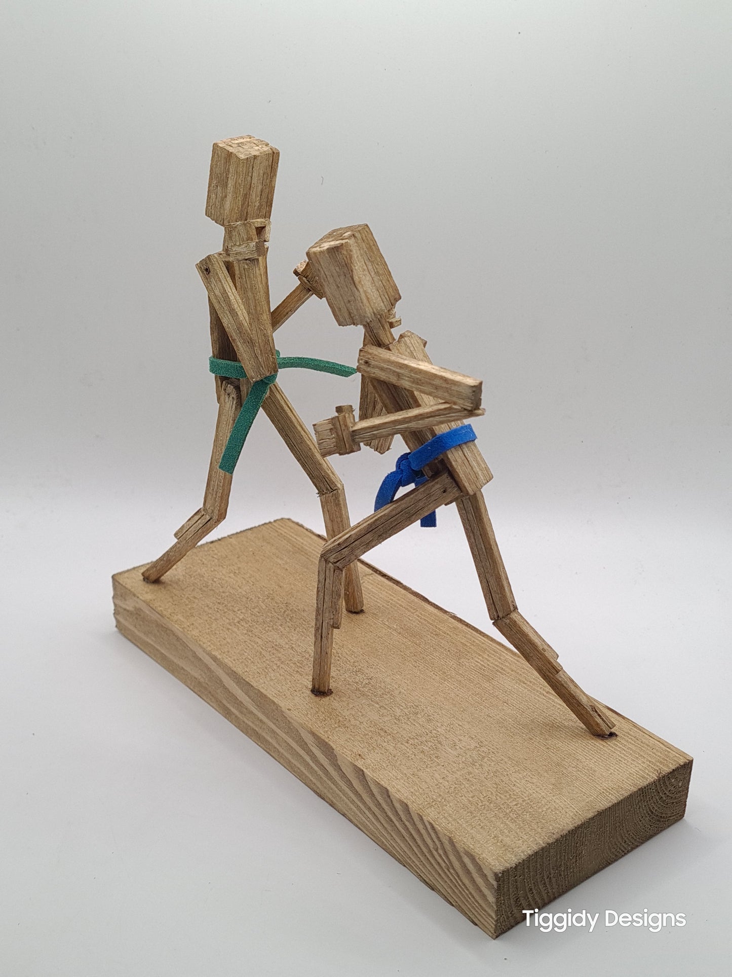 Time To Box - Handcrafted Wooden Matchstick Figures - Gifts, Ornaments and Decor By Tiggidy Designs