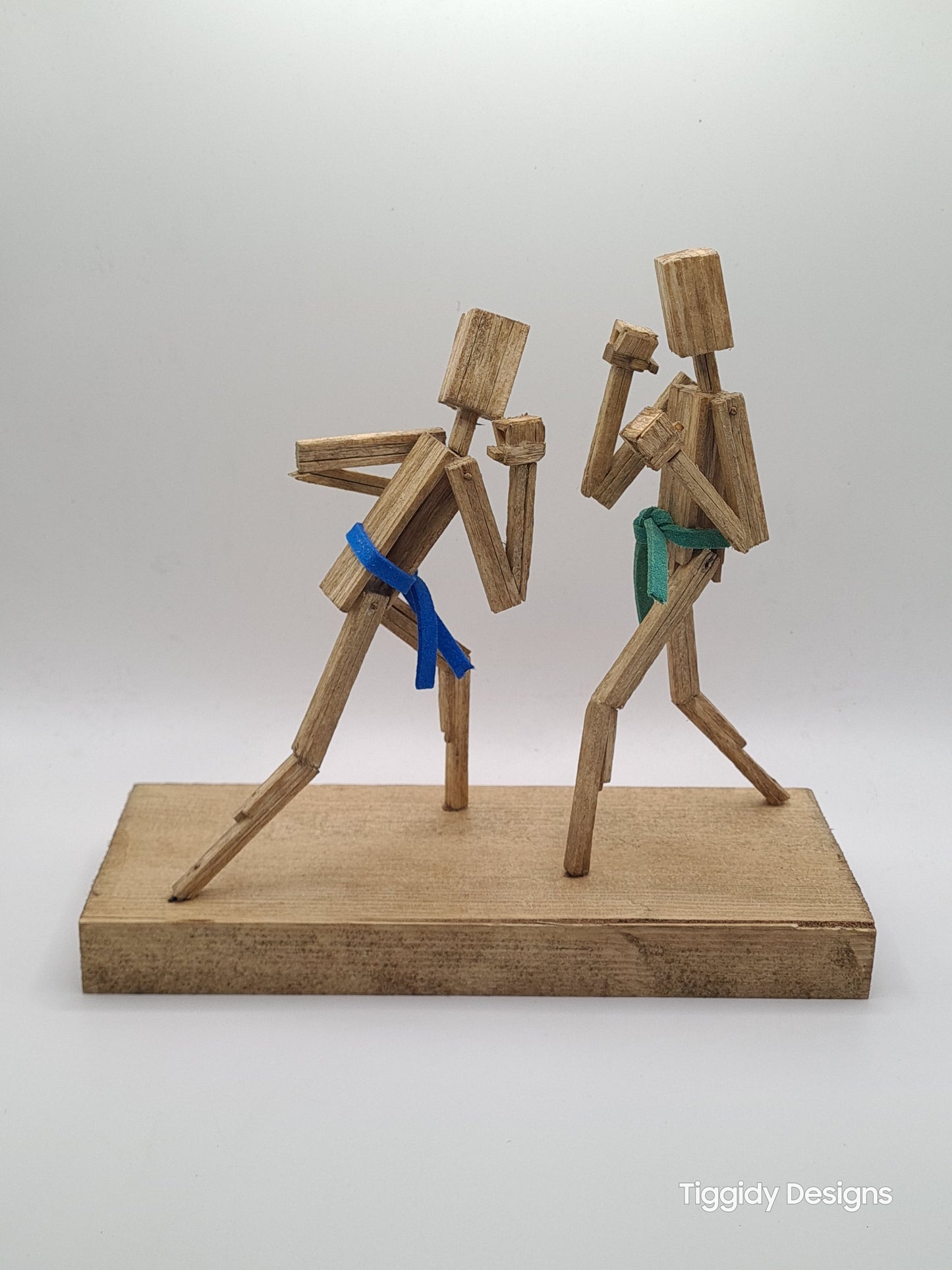 Time To Box - Handcrafted Wooden Matchstick Figures - Gifts, Ornaments and Decor By Tiggidy Designs