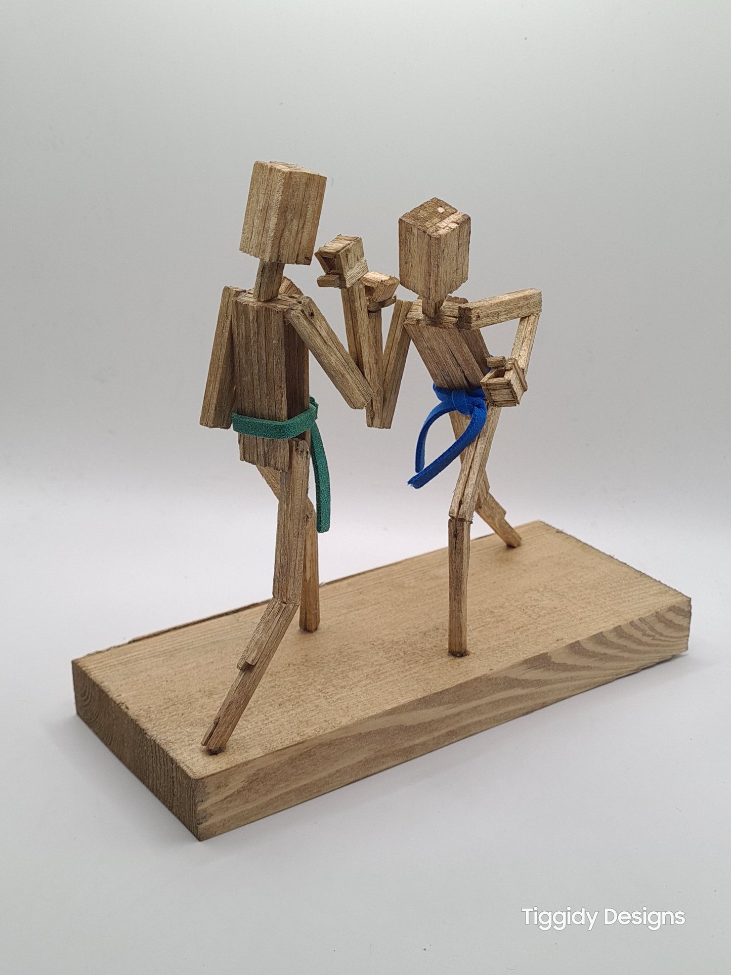 Time To Box - Handcrafted Wooden Matchstick Figures - Gifts, Ornaments and Decor By Tiggidy Designs