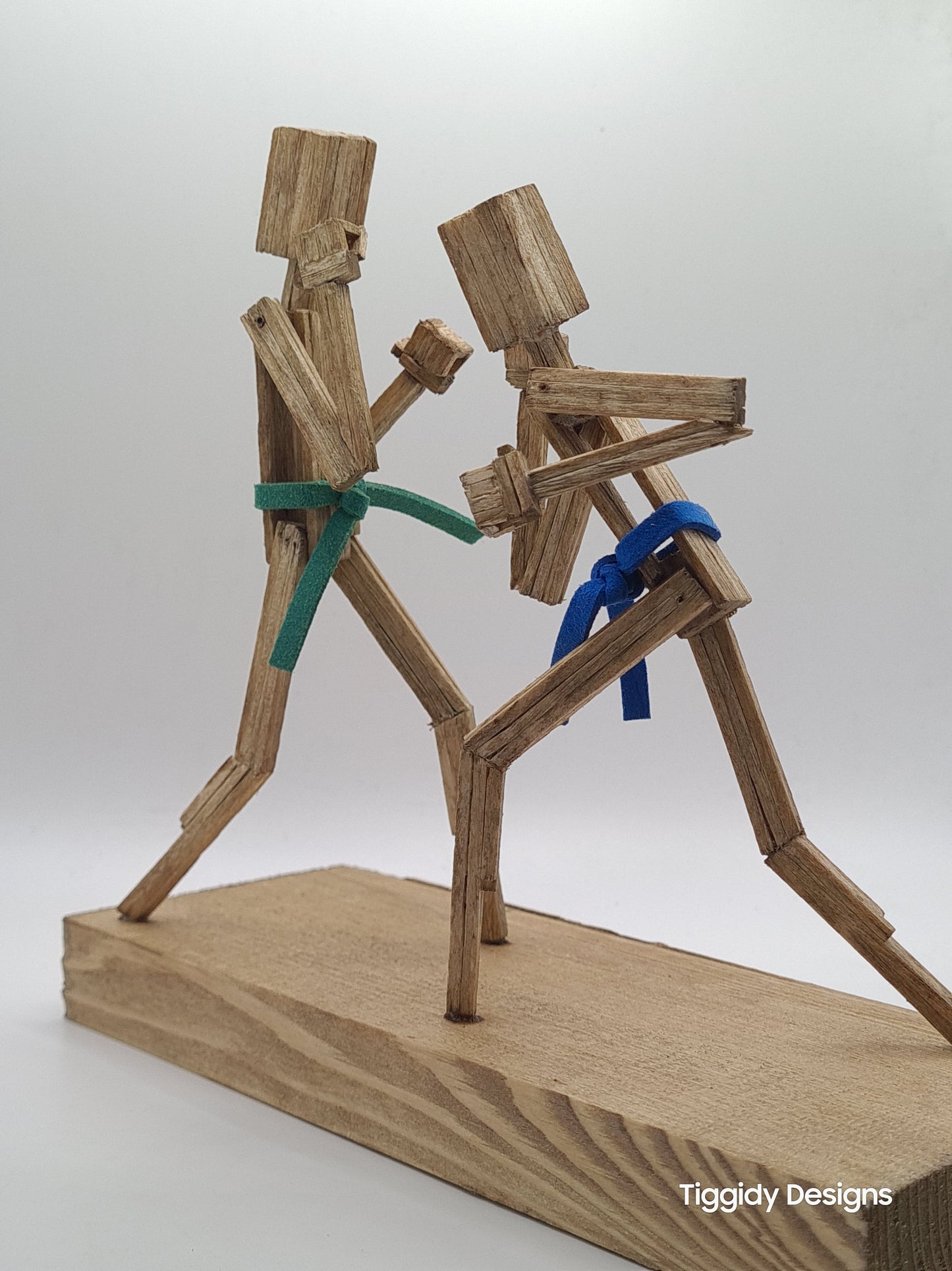 Time To Box - Handcrafted Wooden Matchstick Figures - Gifts, Ornaments and Decor By Tiggidy Designs