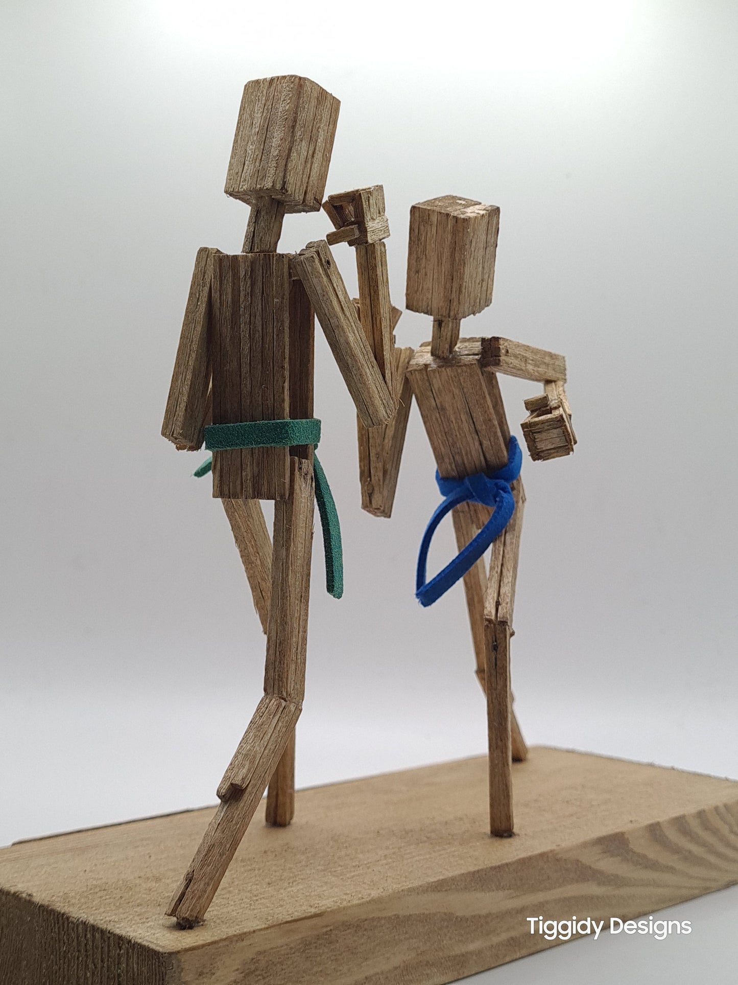 Time To Box - Handcrafted Wooden Matchstick Figures - Gifts, Ornaments and Decor By Tiggidy Designs
