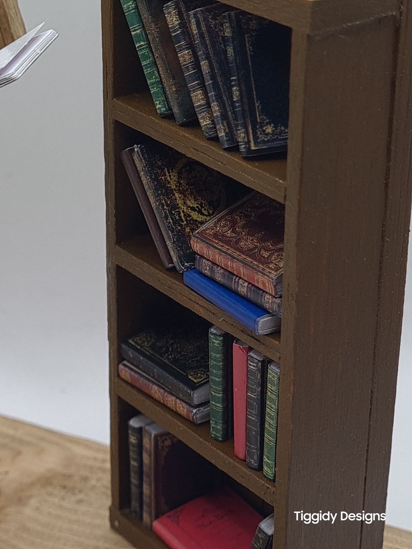 Book Lover - Handcrafted Wooden Matchstick Figures - Gifts, Ornaments and Decor By Tiggidy Designs