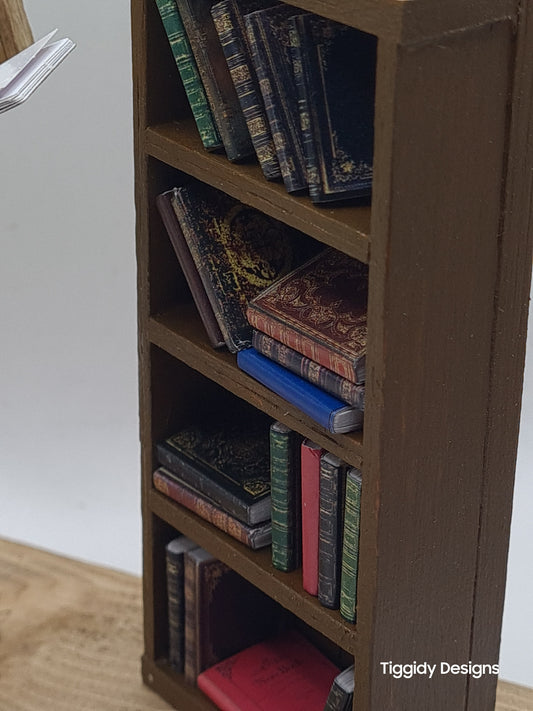 Book Lover - Handcrafted Wooden Matchstick Figures - Gifts, Ornaments and Decor By Tiggidy Designs