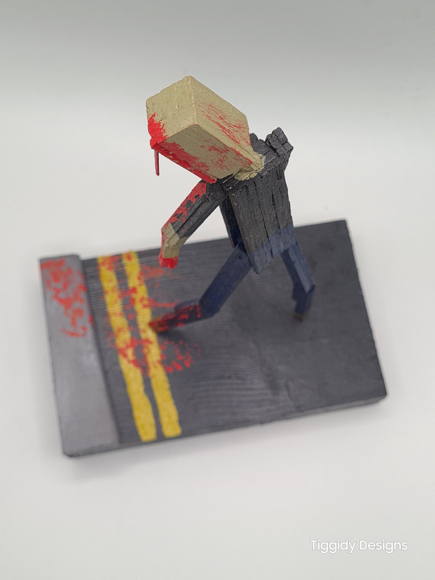 He's Armless - Handcrafted Wooden Matchstick Figures - Gifts, Ornaments and Decor By Tiggidy Designs