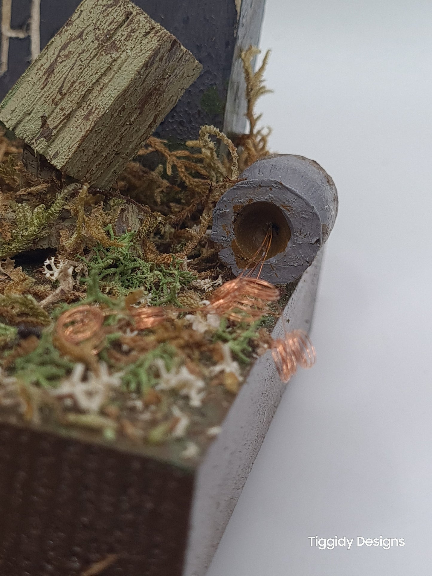 Outta tha hole! - Handcrafted Wooden Matchstick Figures - Gifts, Ornaments and Decor By Tiggidy Designs