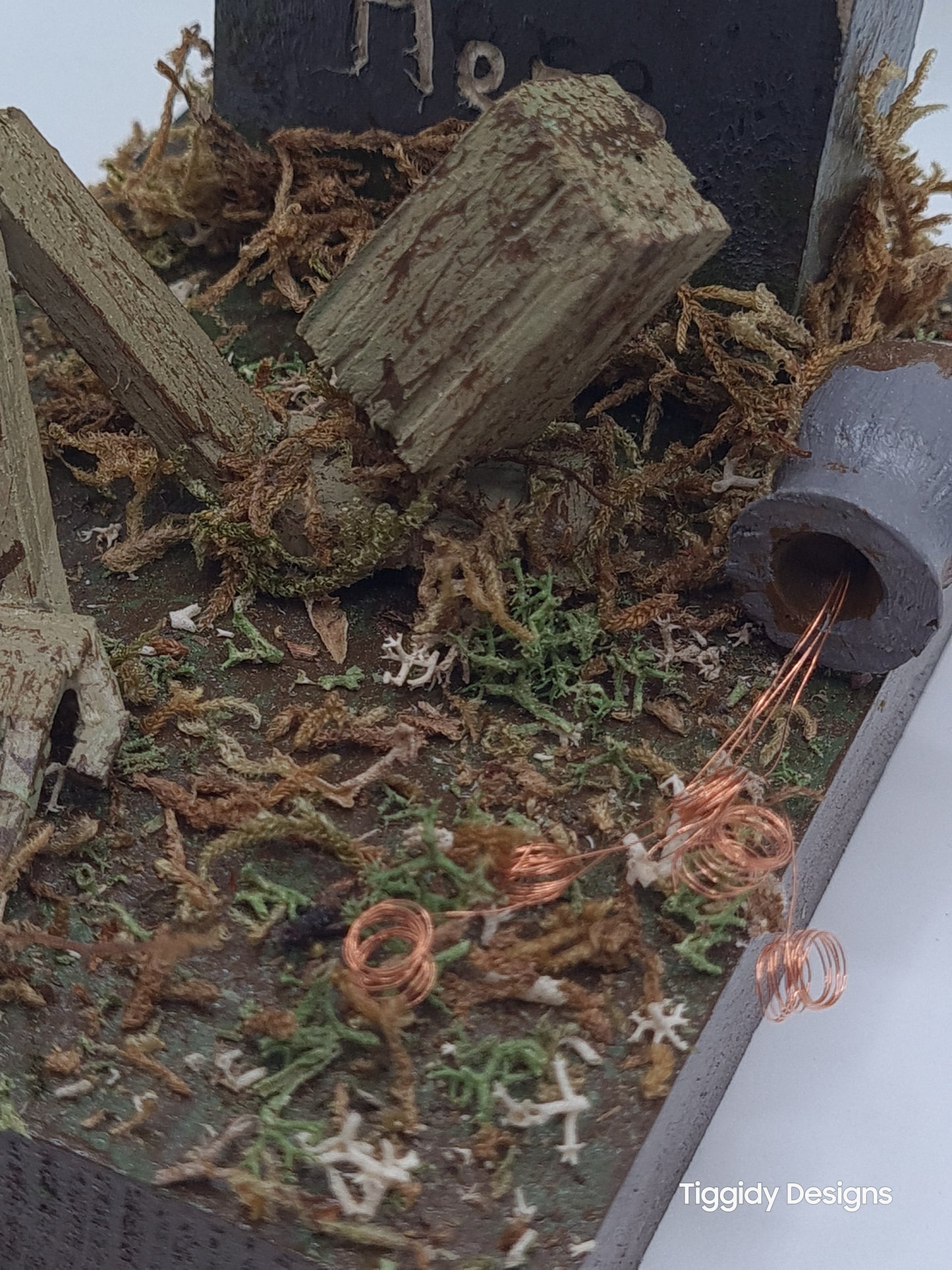 Outta tha hole! - Handcrafted Wooden Matchstick Figures - Gifts, Ornaments and Decor By Tiggidy Designs